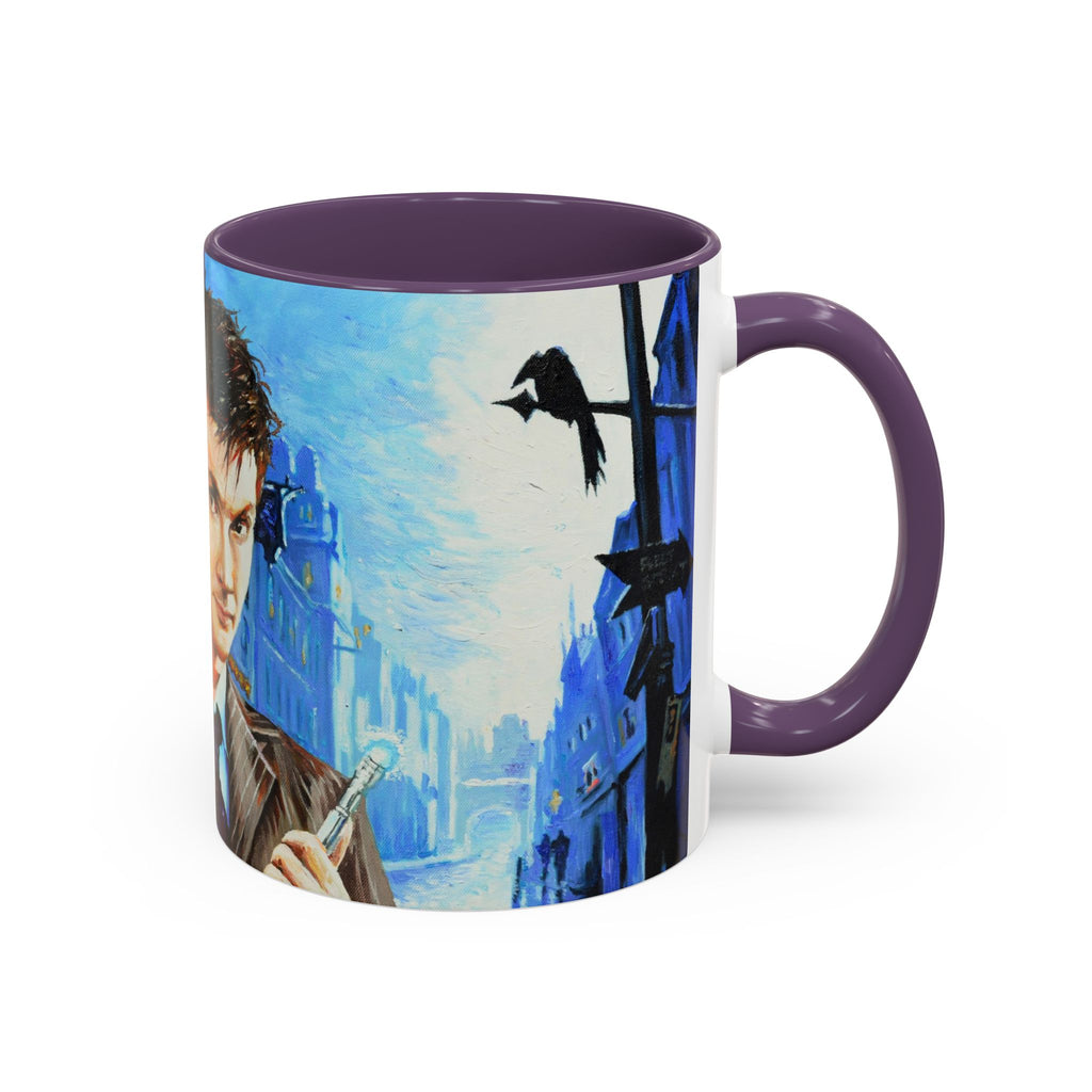 Coffee Mug, Dr Who Mug, Tardis Design, Geeky Mug, Doctor Who Fan Gift, Tea Cup