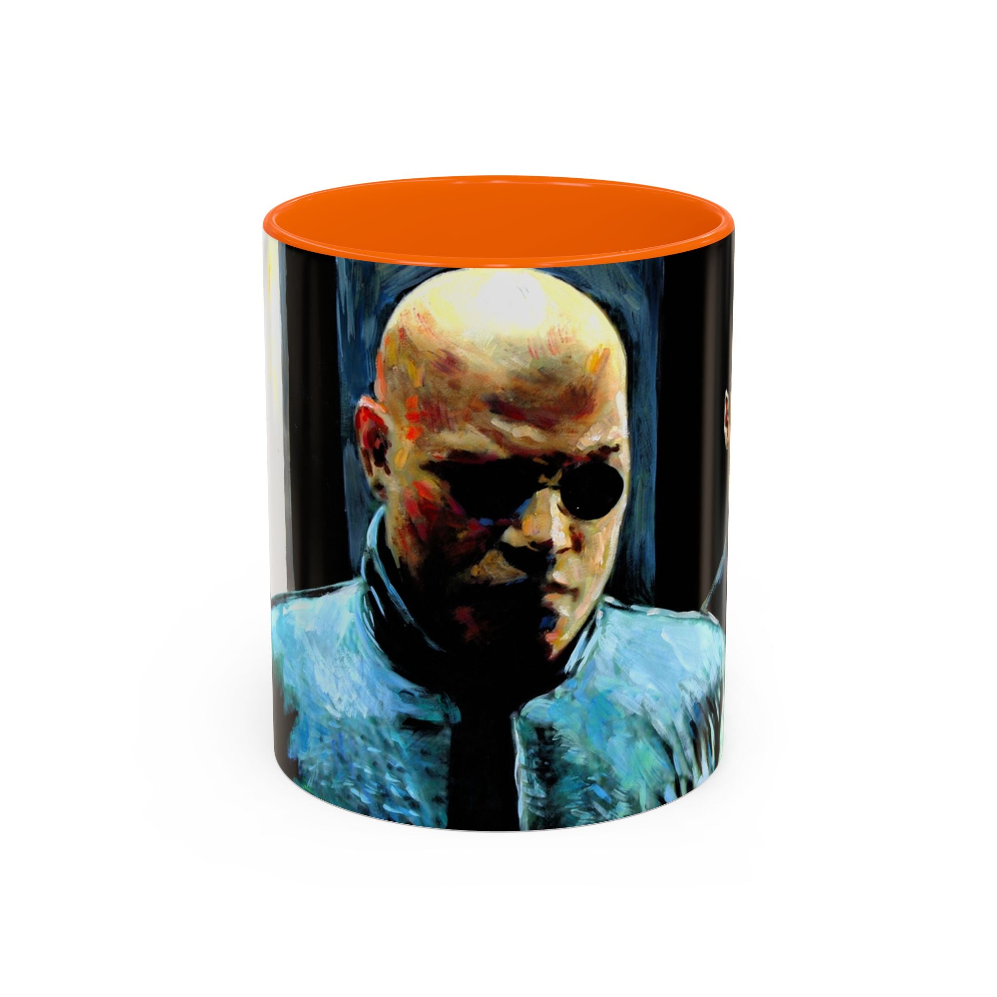 Coffee Mug, Matrix Movie Cups Morpheus Design, Unique Tea Cup Gift, Film Buff Present, Geeky Kitchen Decor, Sci-Fi Fan Mug, Movie Lover Gift
