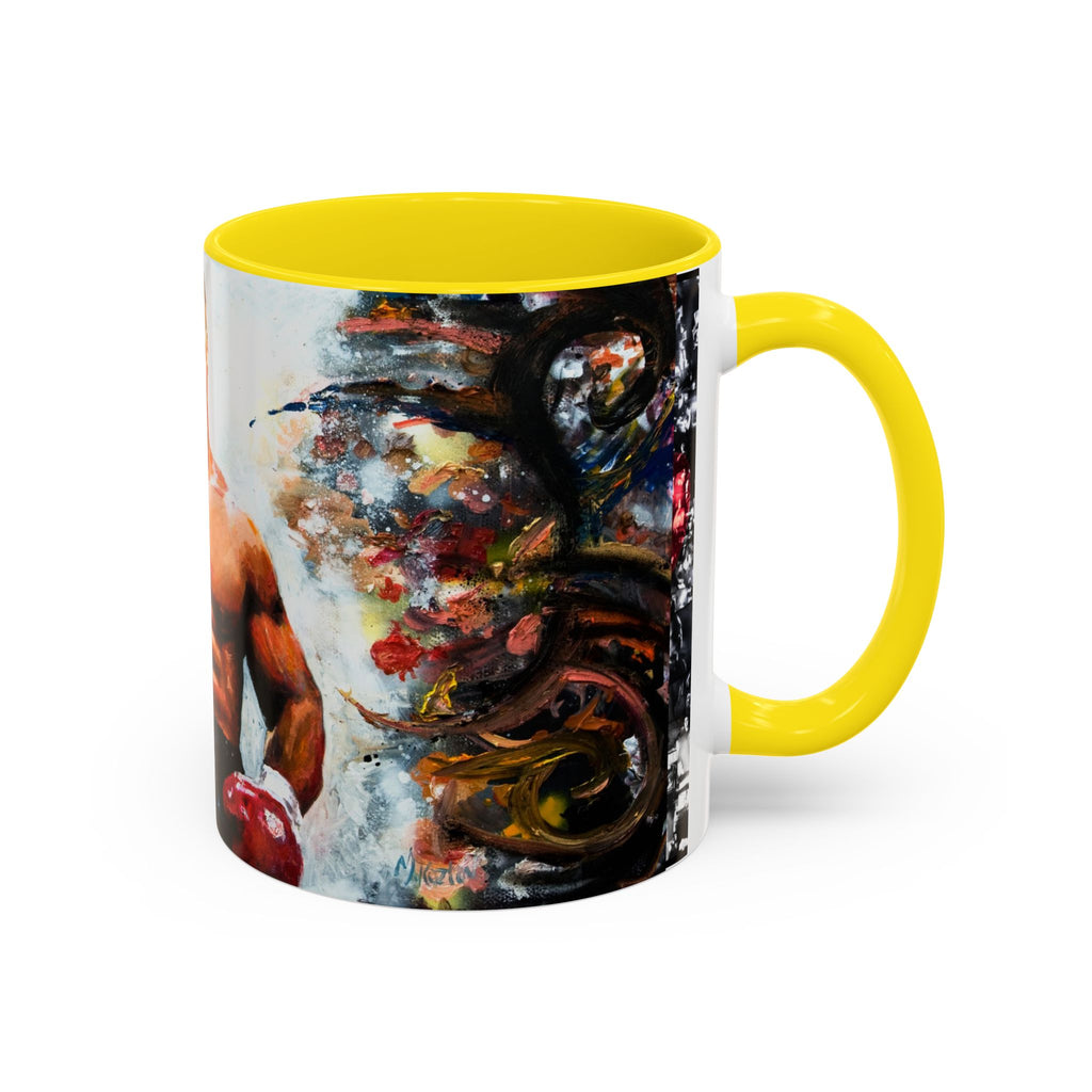 Mug, Bold Mike Tyson Coffee Mug, Gift for Boxing Fans, Boxer Champion Cup, Sports Fan Tea Cup, Heavyweight Fighter Mug, Unique Boxing Gift,