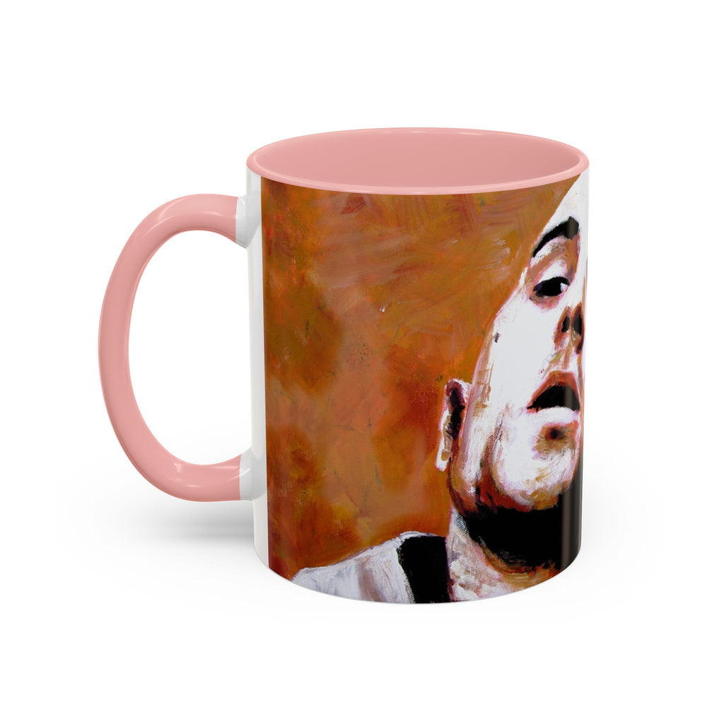 70s Retro Noir Cinema Coffee Mug – Classic Film Art Collage, Unique Movie Lover Gift