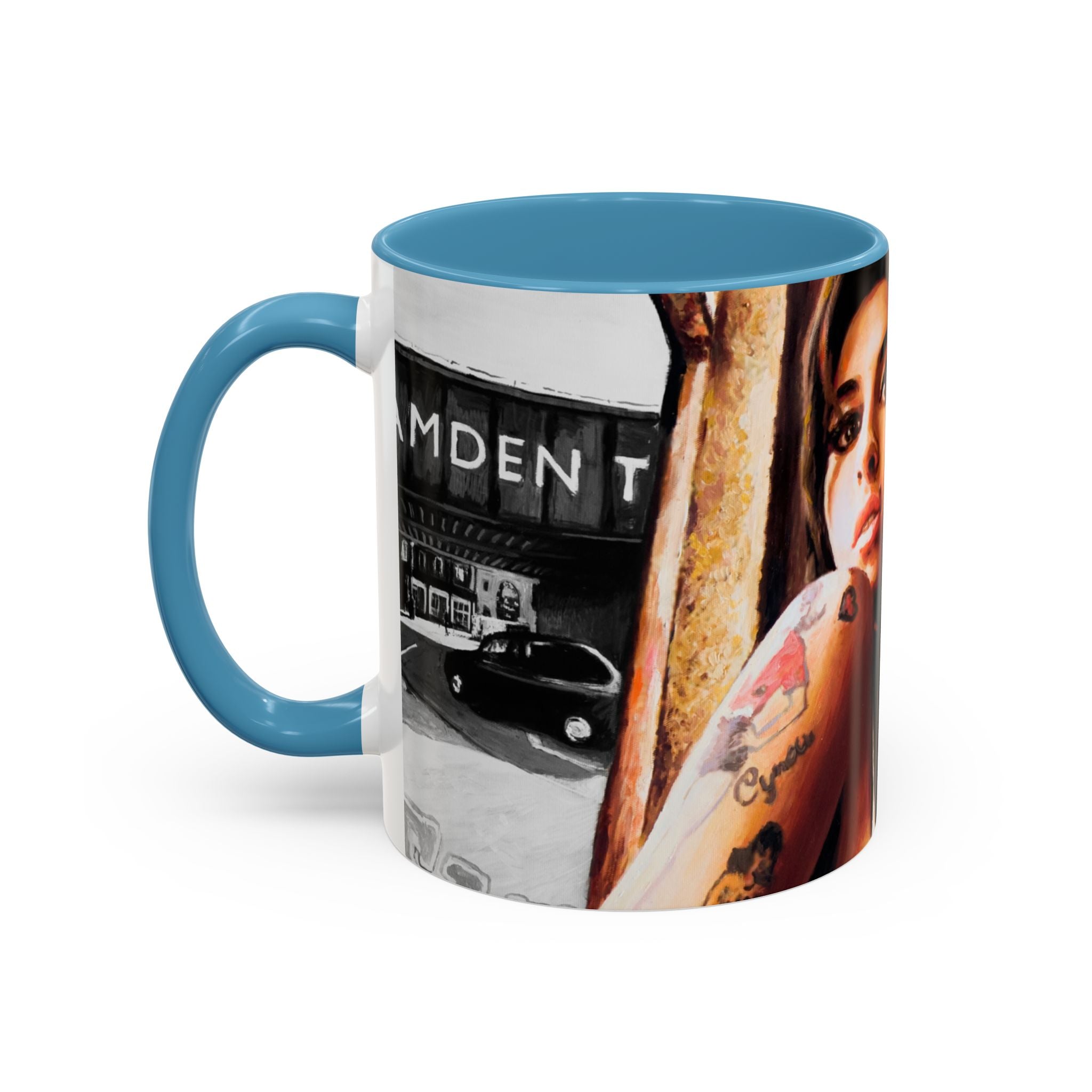 Camden Soul Queen Inspired mug | Retro British Music Icon | Vintage Beehive Diva Style Gift