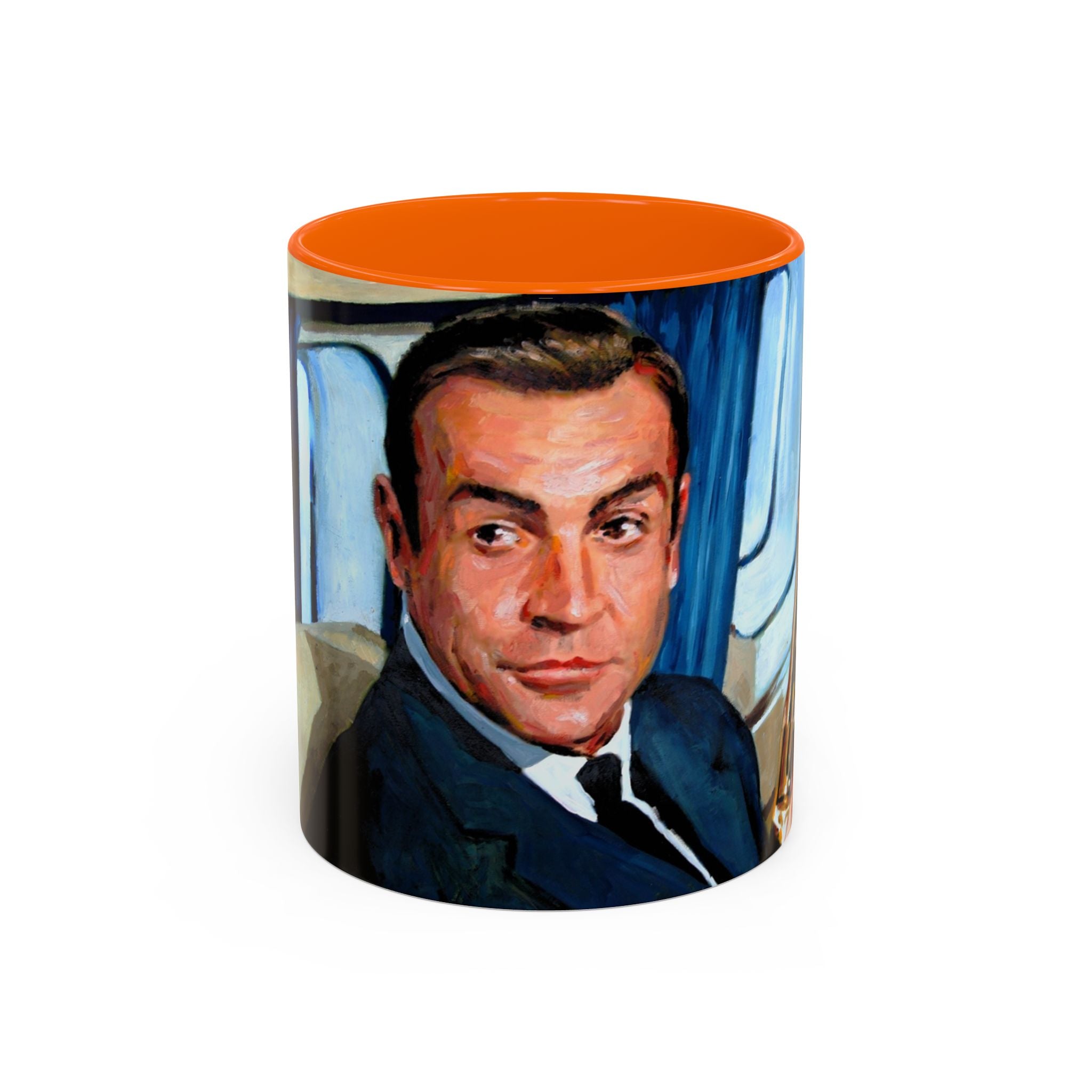 Coffee Mug, 007 James Bond Mug, Spy Secret Agent Cup, Gift for Movie Lover, 11oz 15oz Tea Cup, Funny Ceramic Drinkware, Kitchen Decor