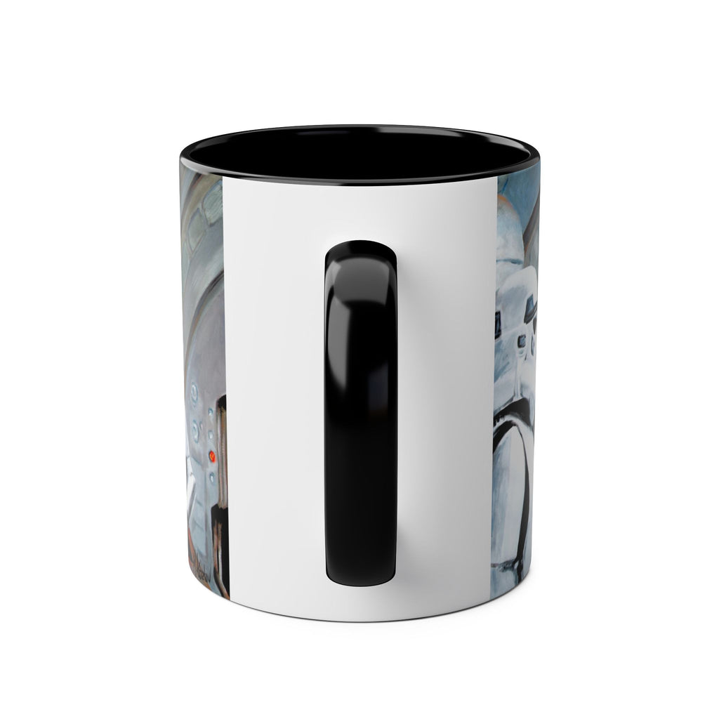 Darth Vader Abstract -Starwars- Art Mugs Two-Tone Coffee Mugs, 11oz