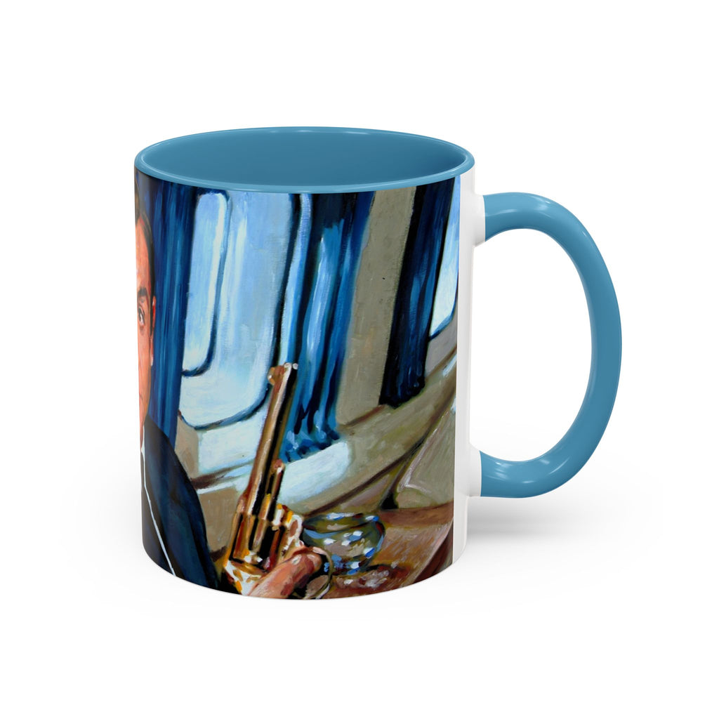 Coffee Mug, 007 James Bond Mug, Spy Secret Agent Cup, Gift for Movie Lover, 11oz 15oz Tea Cup, Funny Ceramic Drinkware, Kitchen Decor