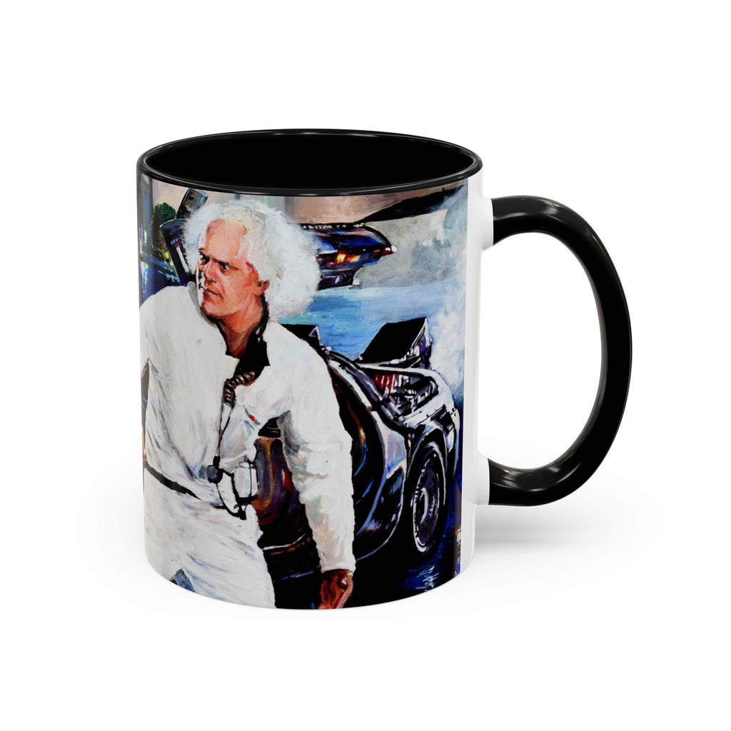 Retro Movie Accent Coffee Mug | Classic Film Mug | Gift for Movie Lovers, Unique Coffee Cup, Fan Merchandise, Collectible Mug