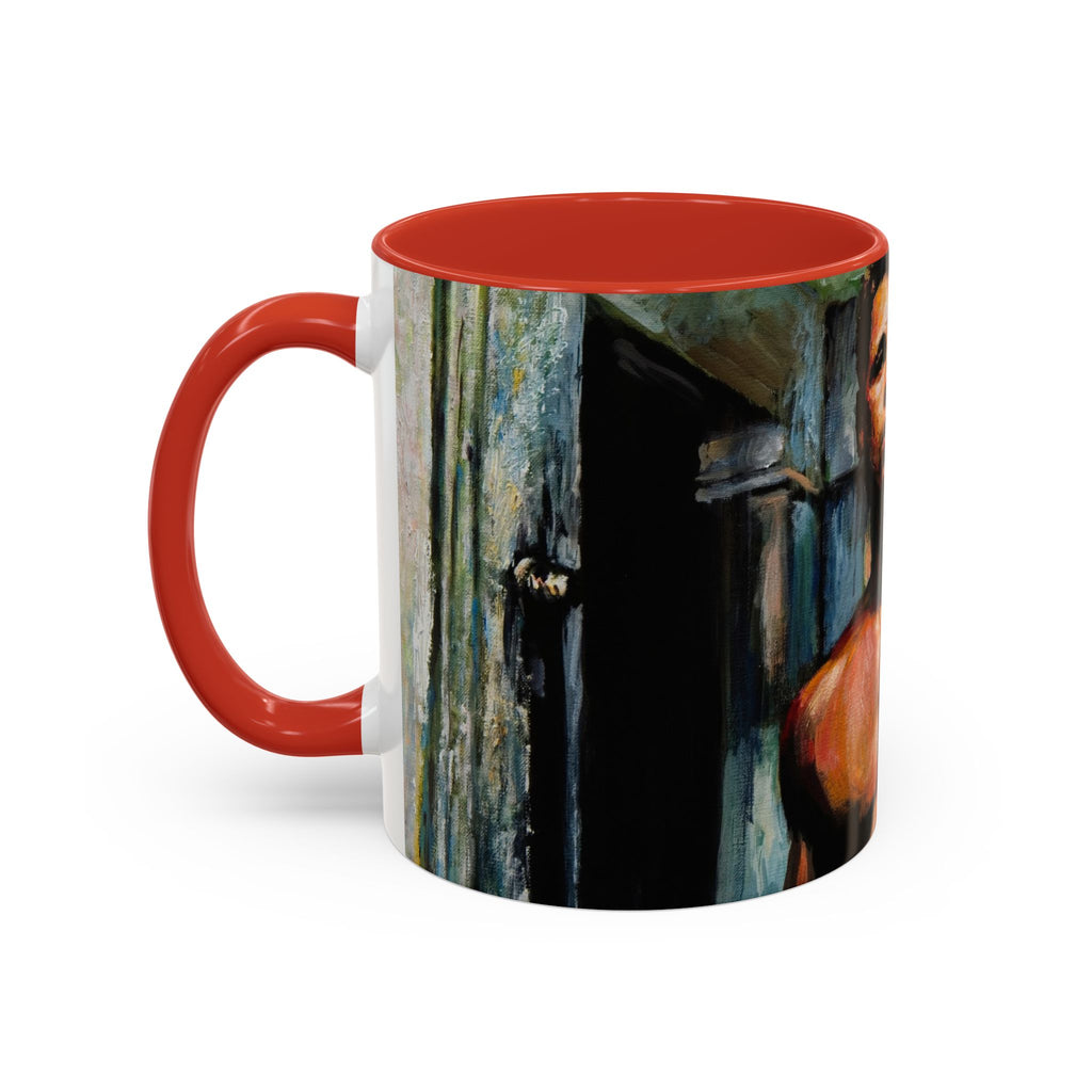 Movie Fight Club Brad Pitt Coffee Mug, Film Lover Gift, Vintage Pop Culture Cup, Cult Classic Cinema Fan Present, 11oz Ceramic Tea Mug,