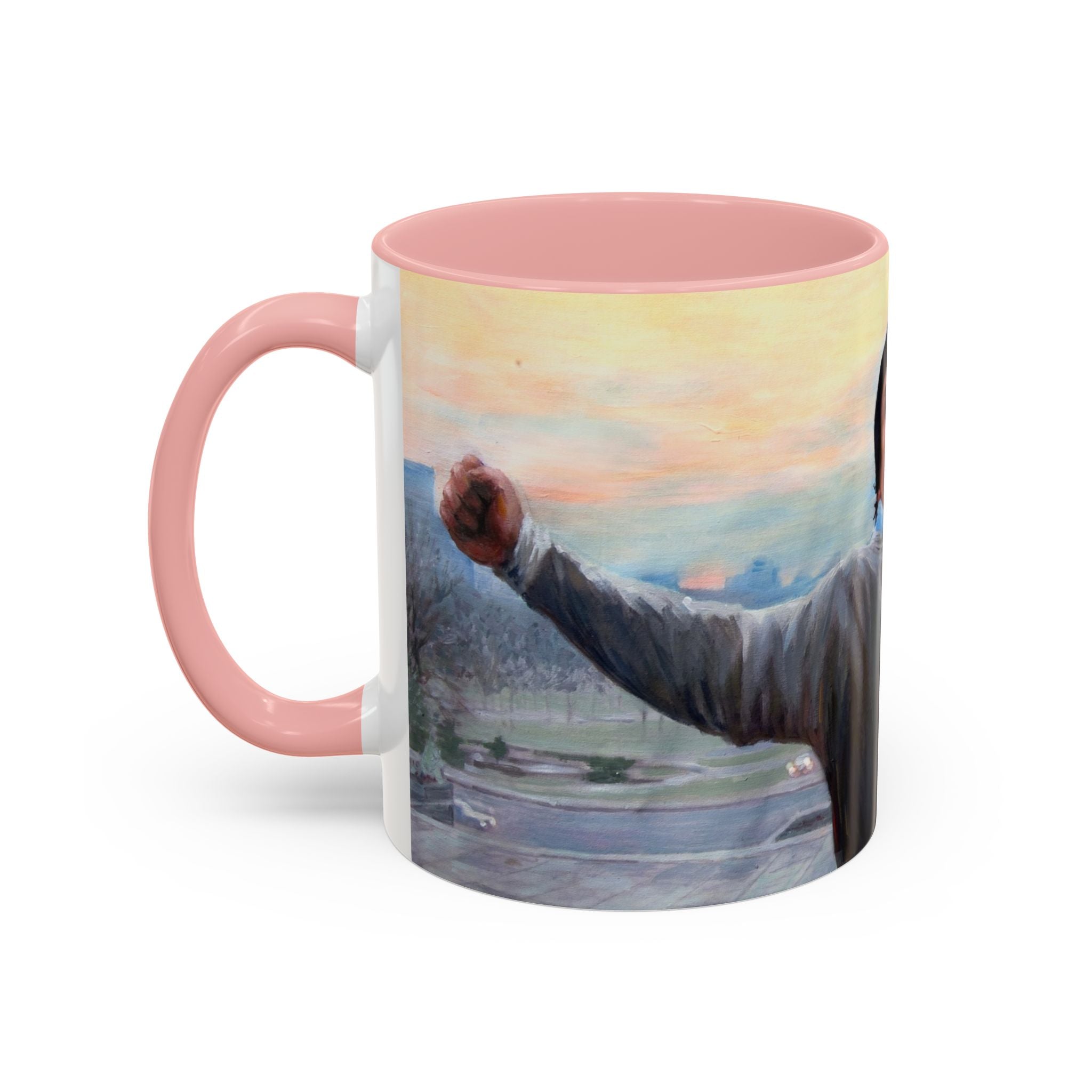 Mug, Rocky Inspired Boxing Fan Gift Coffee Cup, Sports Movie Fan Art, Balboa Knockout, Inspirational Unique Retro Film Collector,