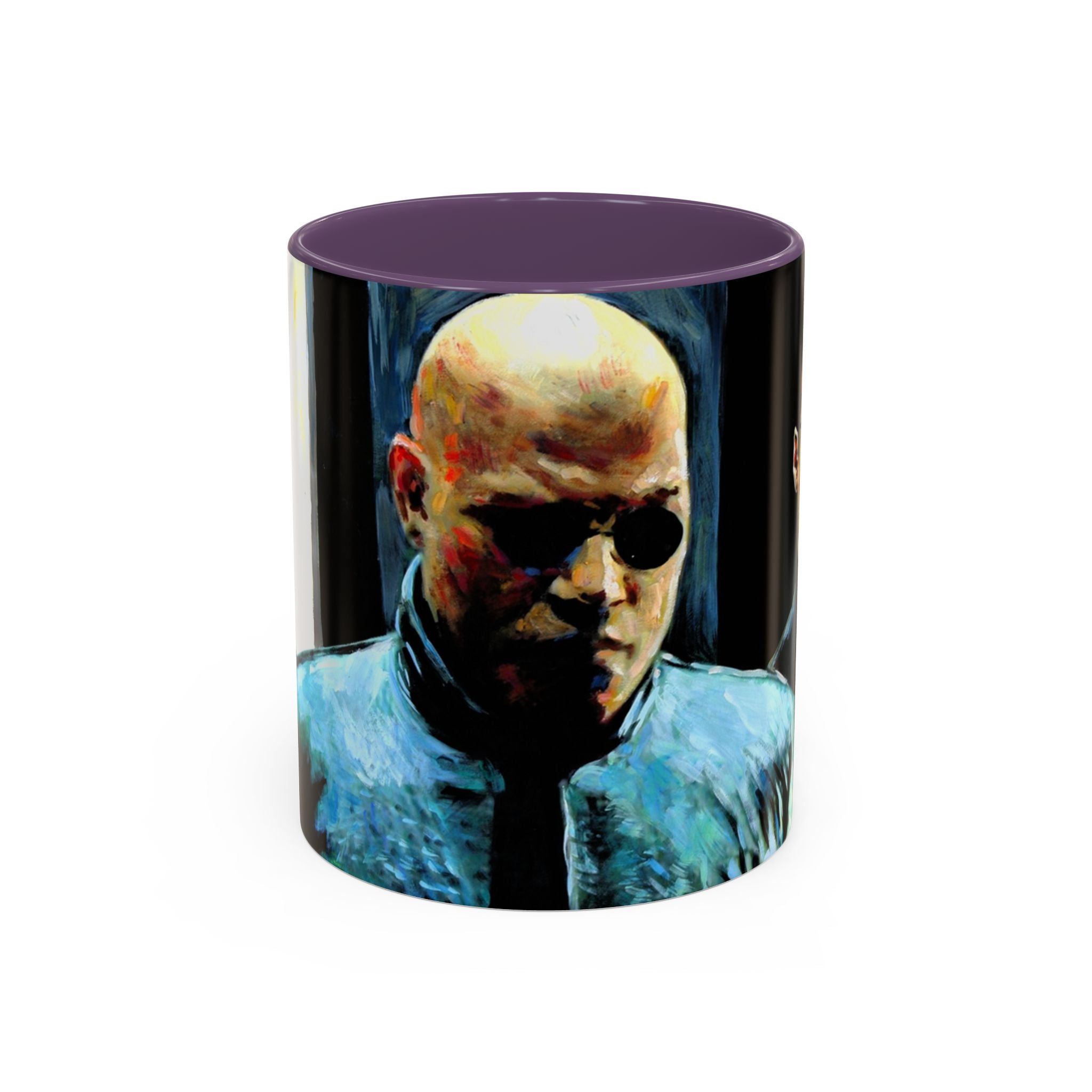 Coffee Mug, Matrix Movie Cups Morpheus Design, Unique Tea Cup Gift, Film Buff Present, Geeky Kitchen Decor, Sci-Fi Fan Mug, Movie Lover Gift