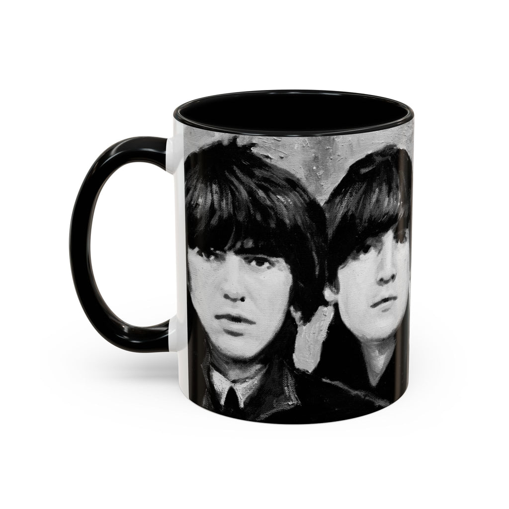 The Beatles Coffee Mug: Retro Rock Band Ceramic Cup