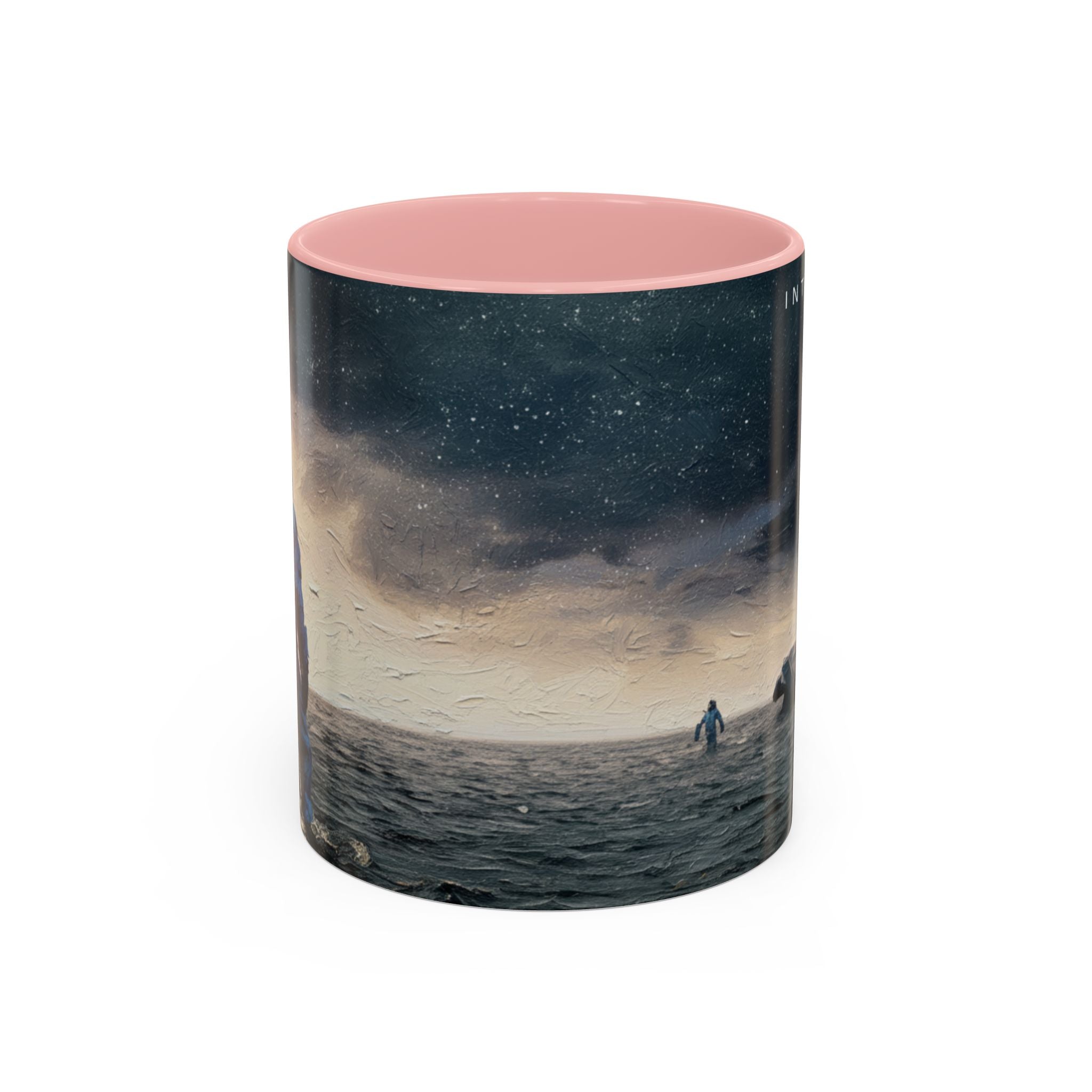 Interstellar Adventure Coffee Mug, Cosmic Mug for Space Lovers, Unique Gift for Astronauts, Artful Tea Cup, Perfect for Home or Office