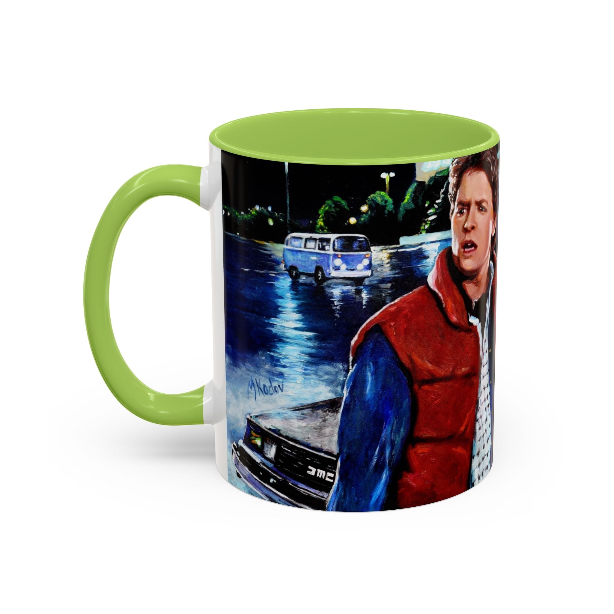 Retro Movie Accent Coffee Mug | Classic Film Mug | Gift for Movie Lovers, Unique Coffee Cup, Fan Merchandise, Collectible Mug