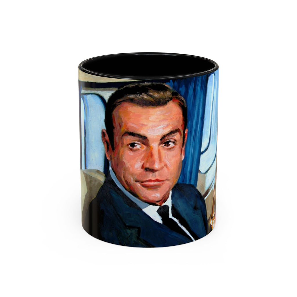 Coffee Mug, 007 James Bond Mug, Spy Secret Agent Cup, Gift for Movie Lover, 11oz 15oz Tea Cup, Funny Ceramic Drinkware, Kitchen Decor