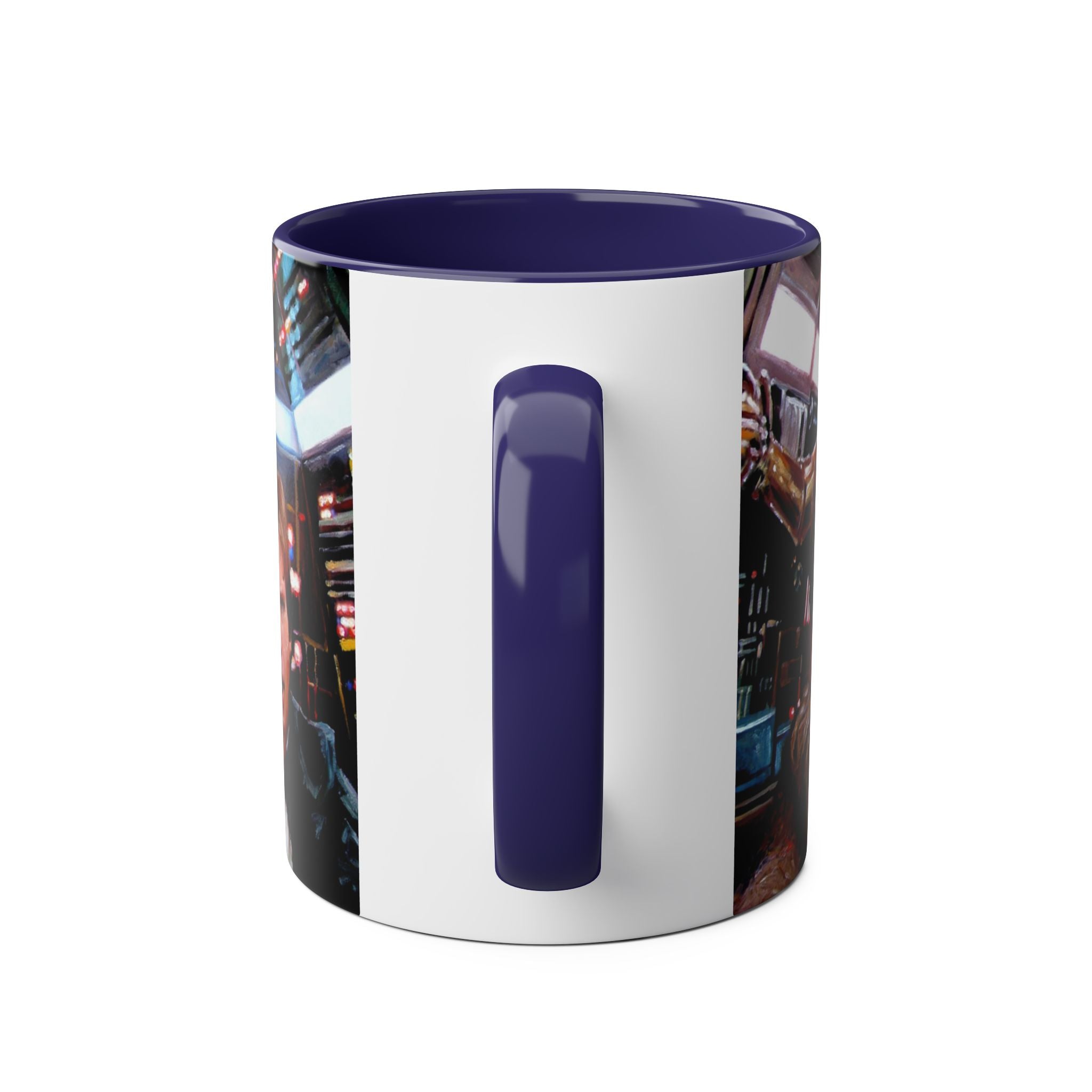 Starwars  Abstract -Star Wars Princess Leia 'Well Behaved'   Two-Tone Coffee Mugs, 11oz