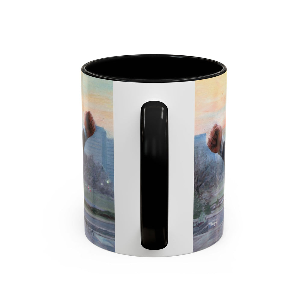 Mug, Rocky Inspired Boxing Fan Gift Coffee Cup, Sports Movie Fan Art, Balboa Knockout, Inspirational Unique Retro Film Collector,