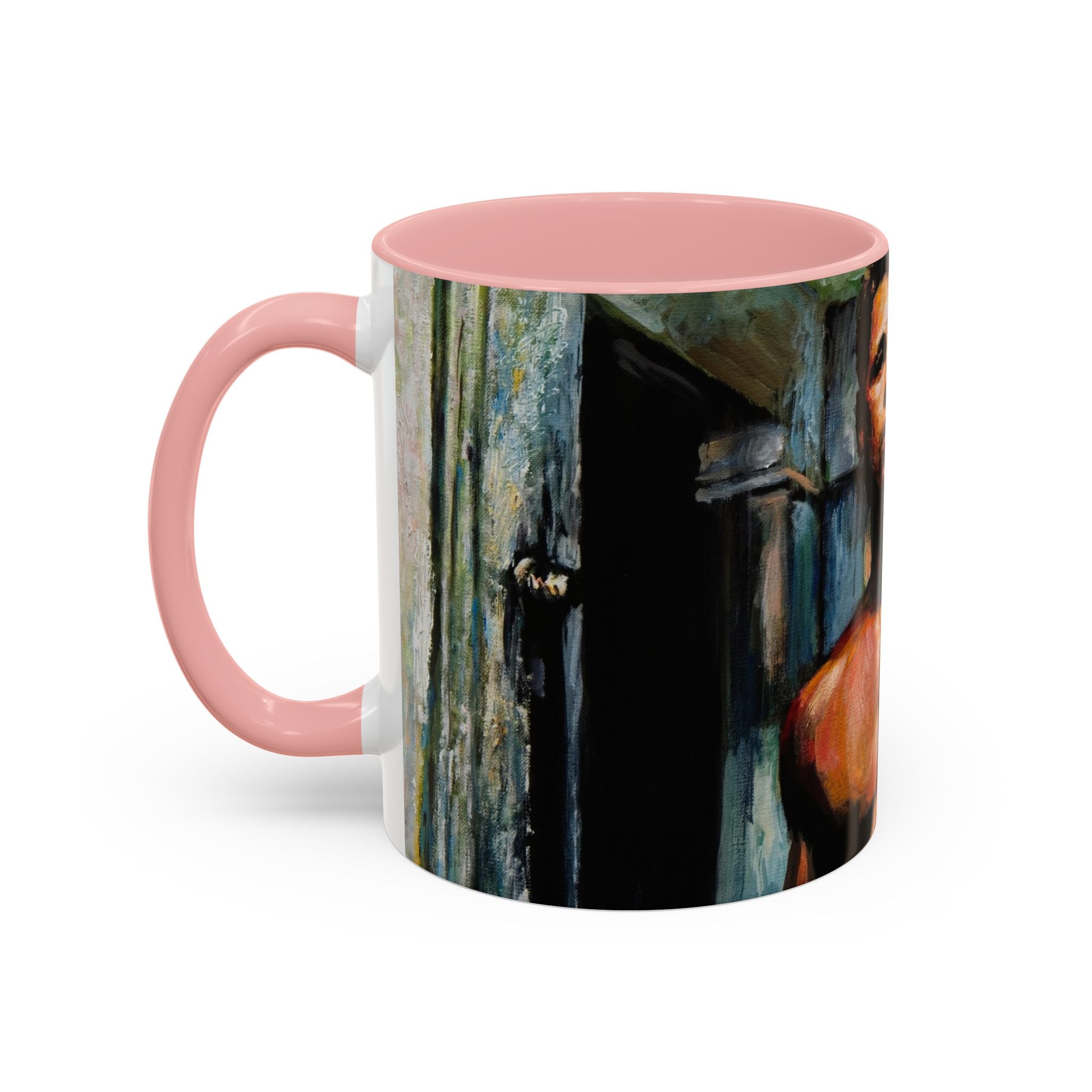 Movie Fight Club Brad Pitt Coffee Mug, Film Lover Gift, Vintage Pop Culture Cup, Cult Classic Cinema Fan Present, 11oz Ceramic Tea Mug,