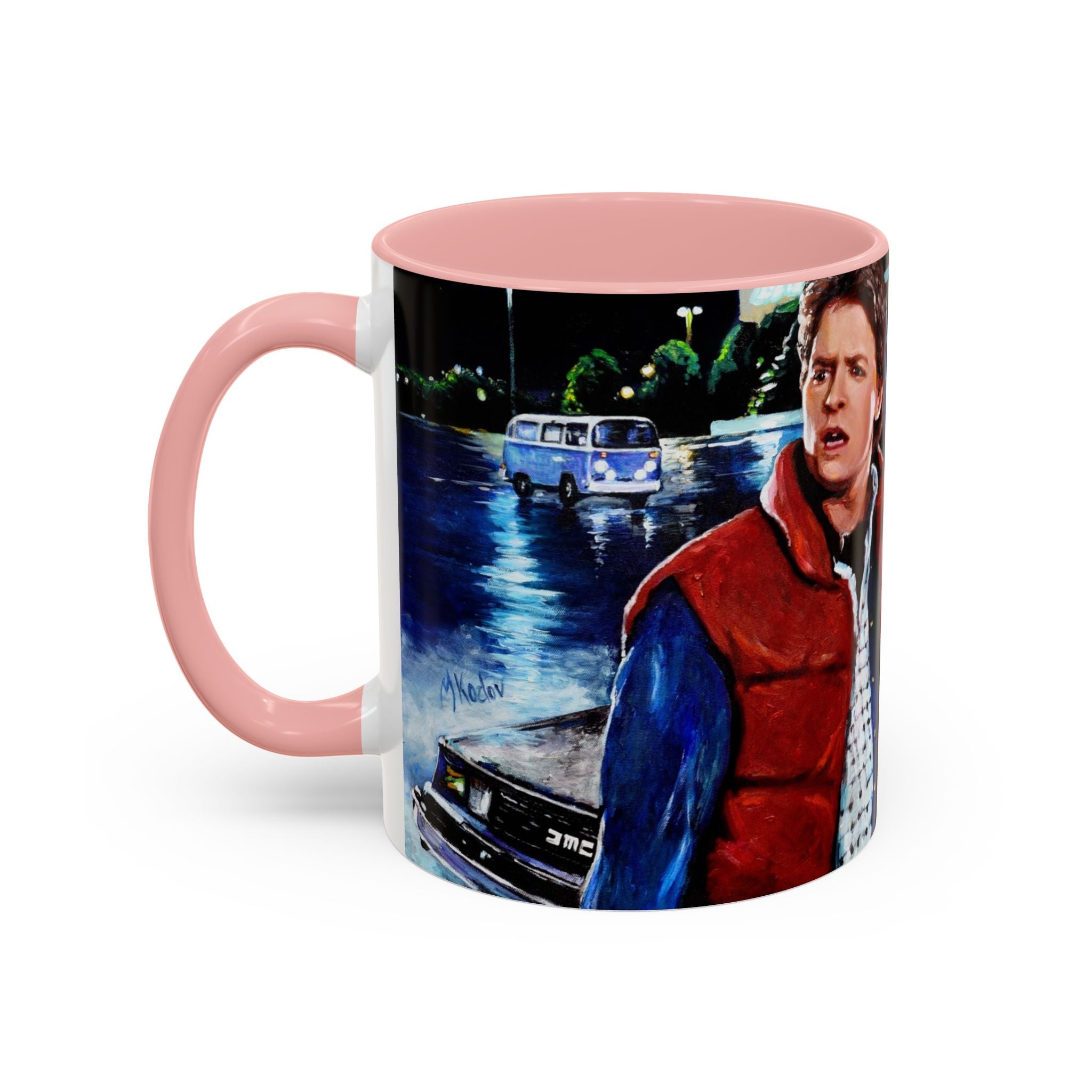 Retro Movie Accent Coffee Mug | Classic Film Mug | Gift for Movie Lovers, Unique Coffee Cup, Fan Merchandise, Collectible Mug