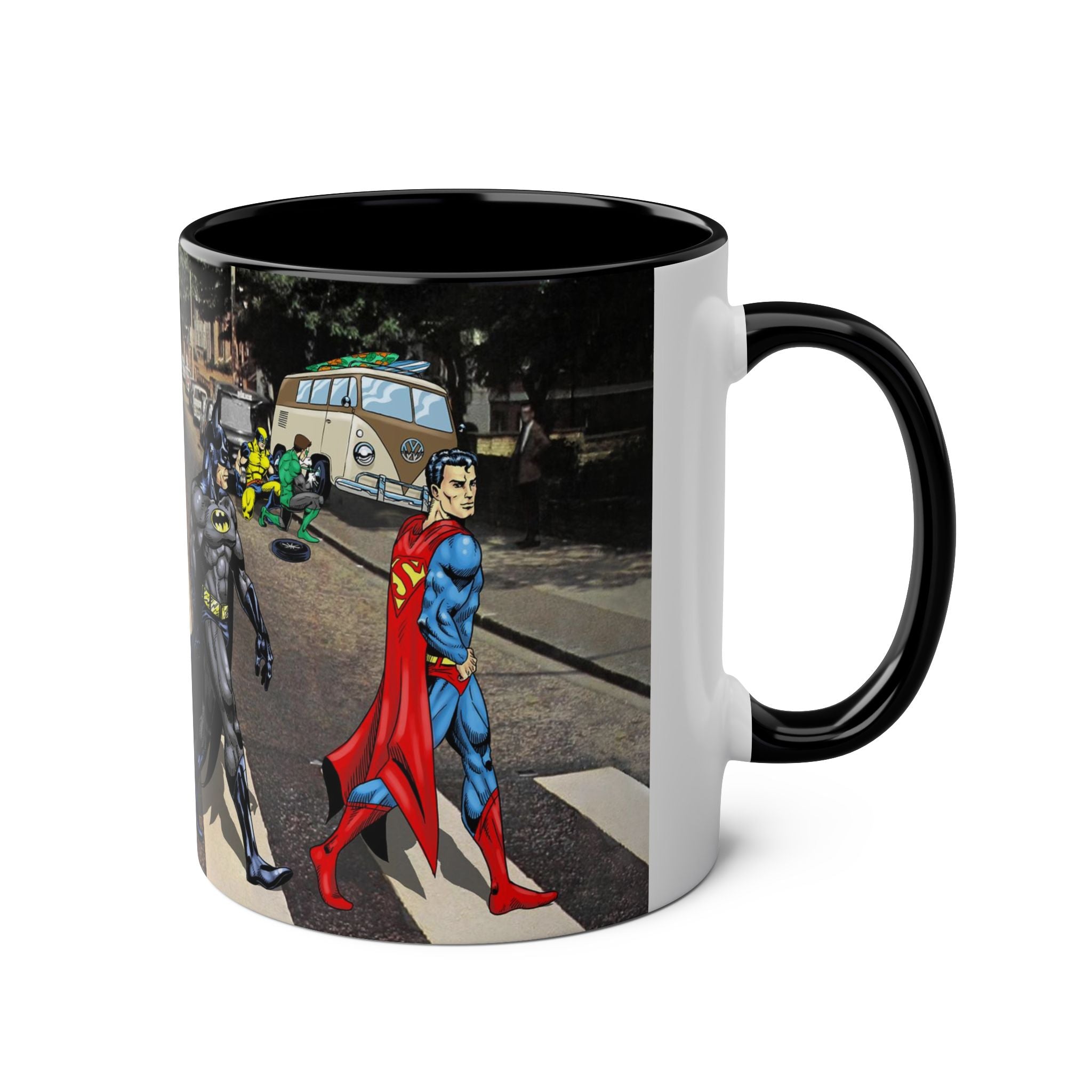 Marvel Hulk Two-Tone Coffee Mug – Superhero Fan Gift, 11oz Ceramic Cup