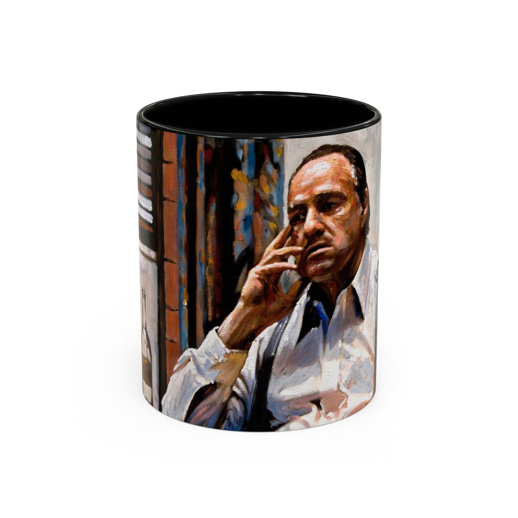 Coffee Mug - Classic Movie Design, The Godfather, Mafia Film Lover Gift, Italian Gangster Movie Fan Cup, Film Buff Present