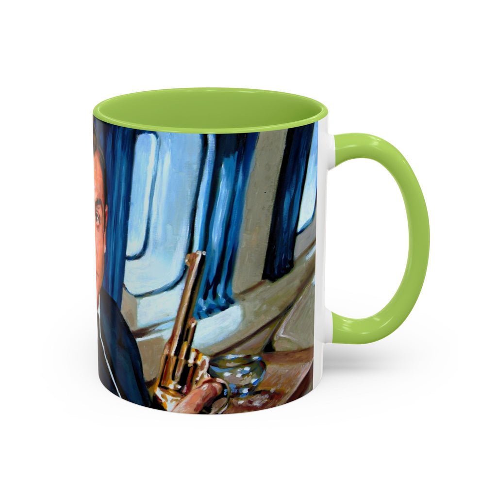 Coffee Mug, 007 James Bond Mug, Spy Secret Agent Cup, Gift for Movie Lover, 11oz 15oz Tea Cup, Funny Ceramic Drinkware, Kitchen Decor