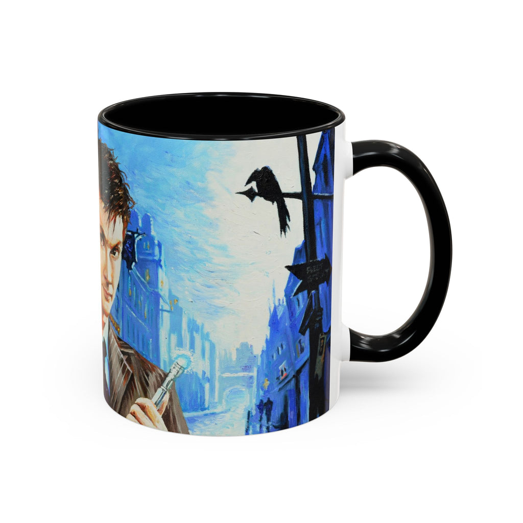 Coffee Mug, Dr Who Mug, Tardis Design, Geeky Mug, Doctor Who Fan Gift, Tea Cup