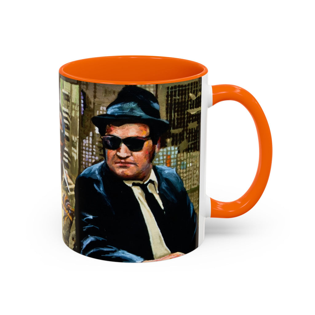Coffee Mug, Blues Brothers Mugs, Music Lover Gift, Ceramic Cup, Movie Fan, Retro Drinkware