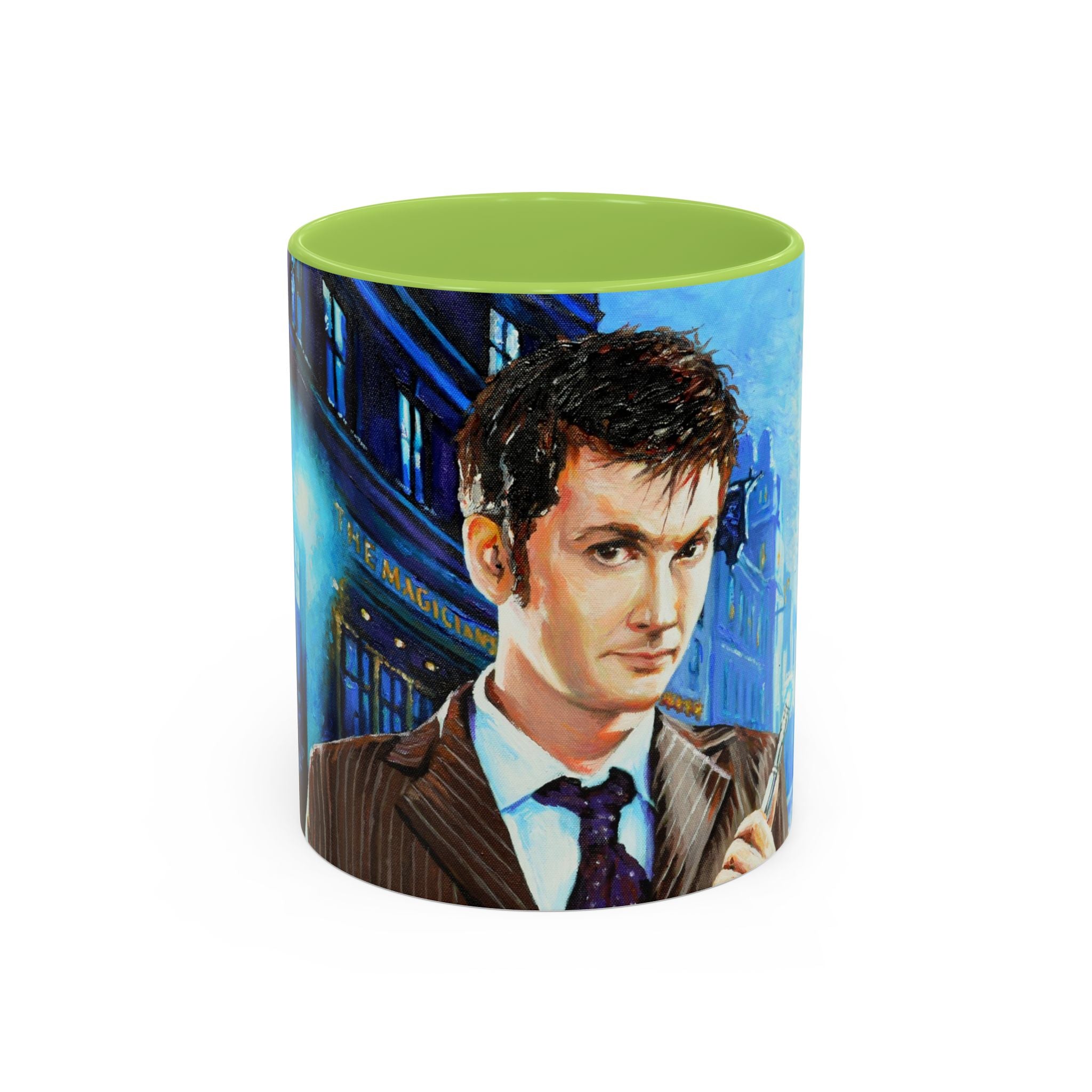 Coffee Mug, Dr Who Mug, Tardis Design, Geeky Mug, Doctor Who Fan Gift, Tea Cup