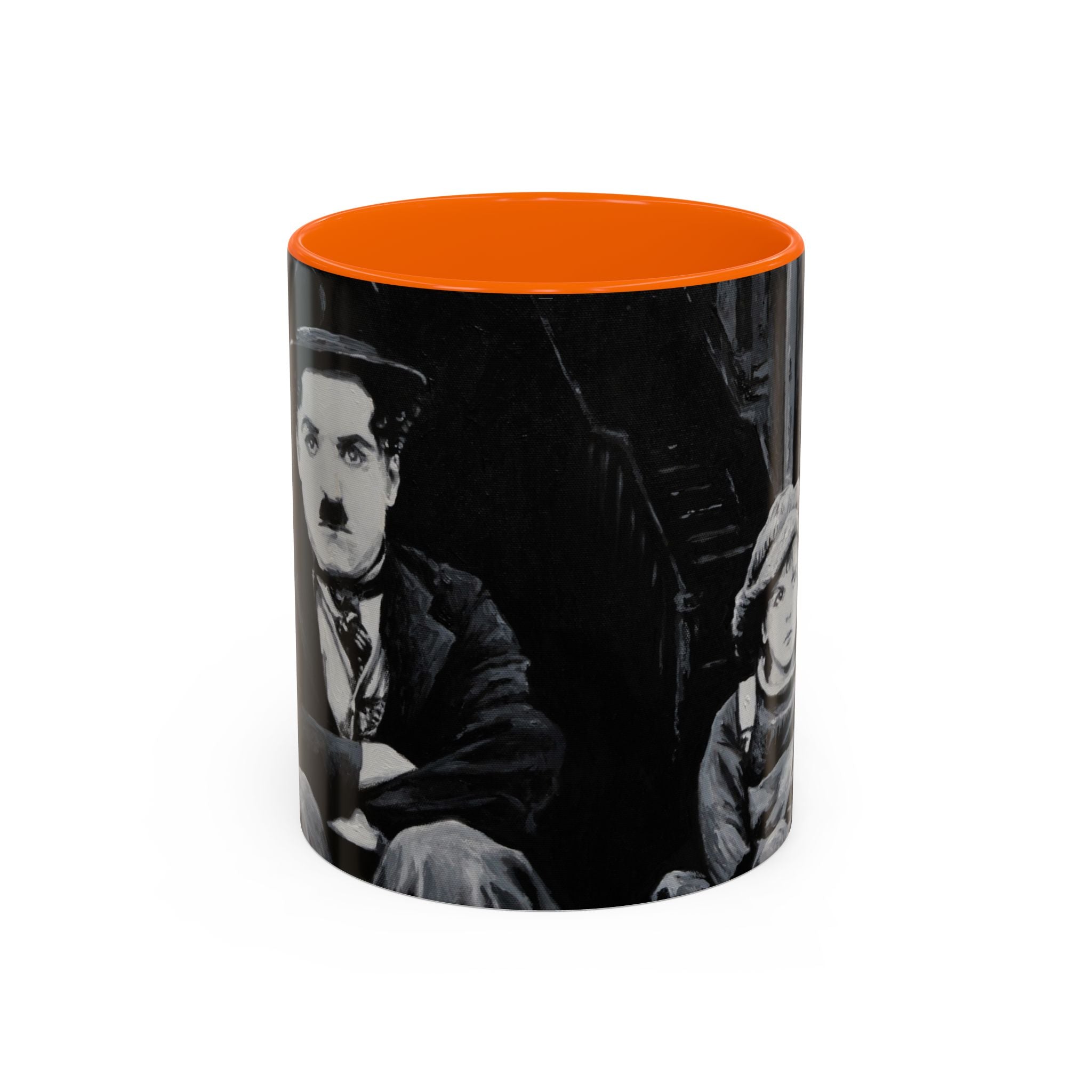 Coffee Mug, Vintage Charlie Chapman Design, Retro Movie Lover Gift, Classic Hollywood Decor, Film Buff Present, Black and White Actor Cup