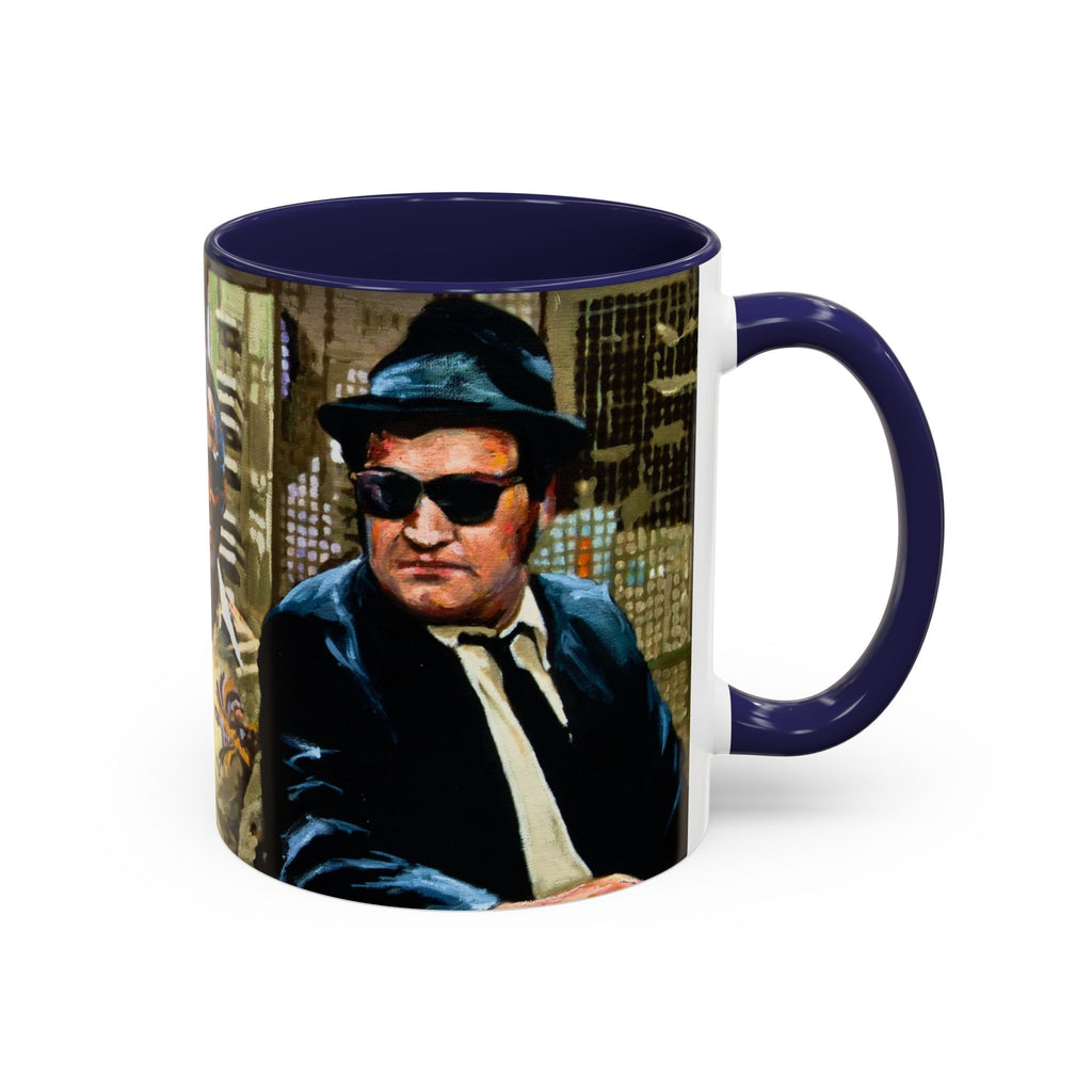 Coffee Mug, Blues Brothers Mugs, Music Lover Gift, Ceramic Cup, Movie Fan, Retro Drinkware
