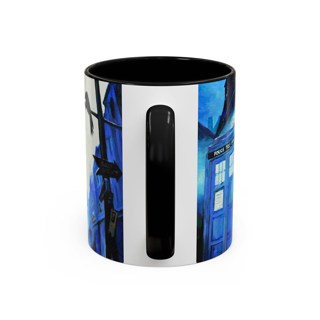 Coffee Mug, Dr Who Mug, Tardis Design, Geeky Mug, Doctor Who Fan Gift, Tea Cup