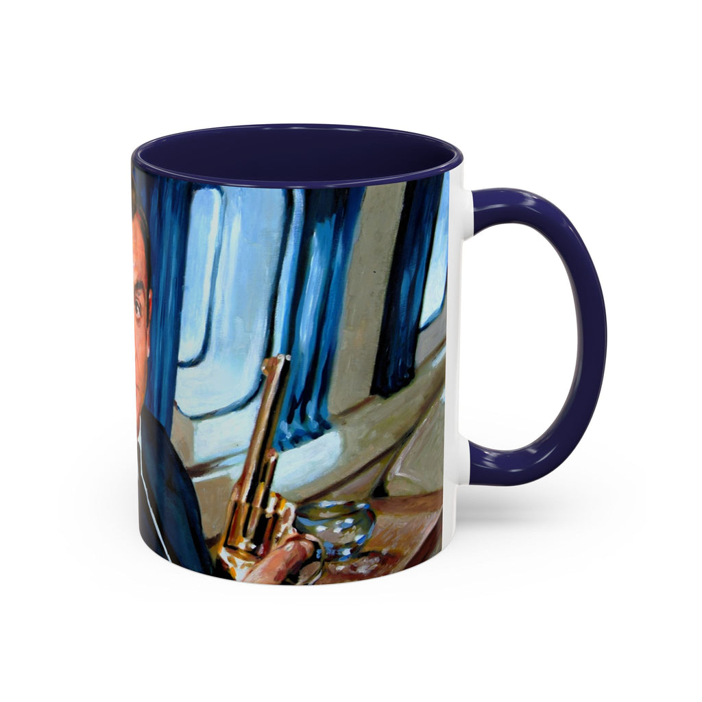 Coffee Mug, 007 James Bond Mug, Spy Secret Agent Cup, Gift for Movie Lover, 11oz 15oz Tea Cup, Funny Ceramic Drinkware, Kitchen Decor