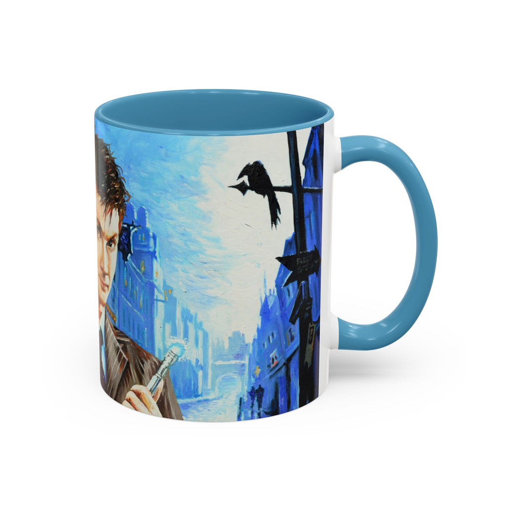 Coffee Mug, Dr Who Mug, Tardis Design, Geeky Mug, Doctor Who Fan Gift, Tea Cup