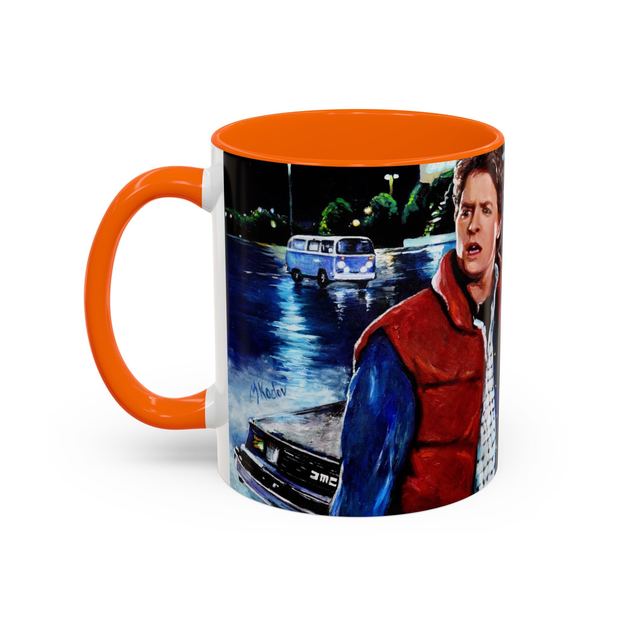 Retro Movie Accent Coffee Mug | Classic Film Mug | Gift for Movie Lovers, Unique Coffee Cup, Fan Merchandise, Collectible Mug
