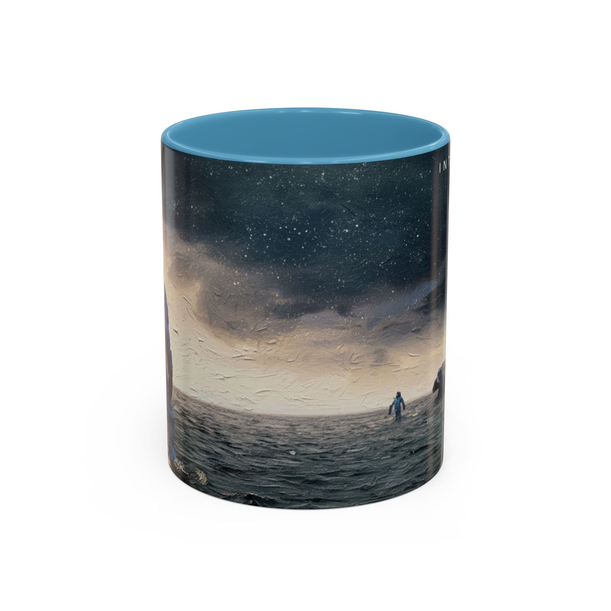 Interstellar Adventure Coffee Mug, Cosmic Mug for Space Lovers, Unique Gift for Astronauts, Artful Tea Cup, Perfect for Home or Office