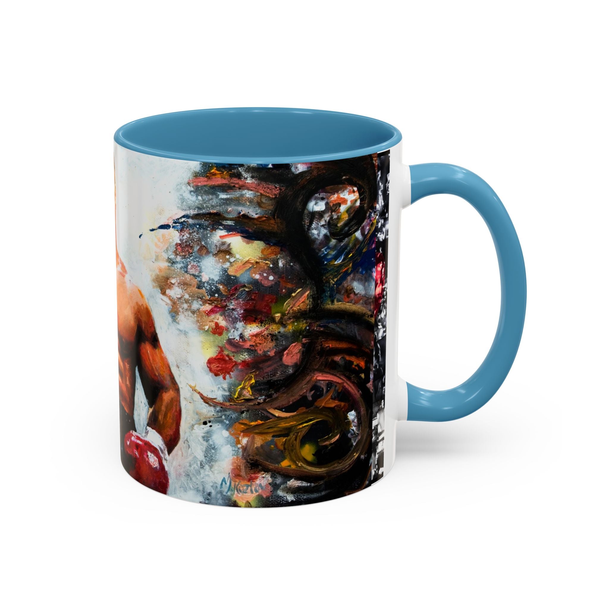 Mug, Bold Mike Tyson Coffee Mug, Gift for Boxing Fans, Boxer Champion Cup, Sports Fan Tea Cup, Heavyweight Fighter Mug, Unique Boxing Gift,