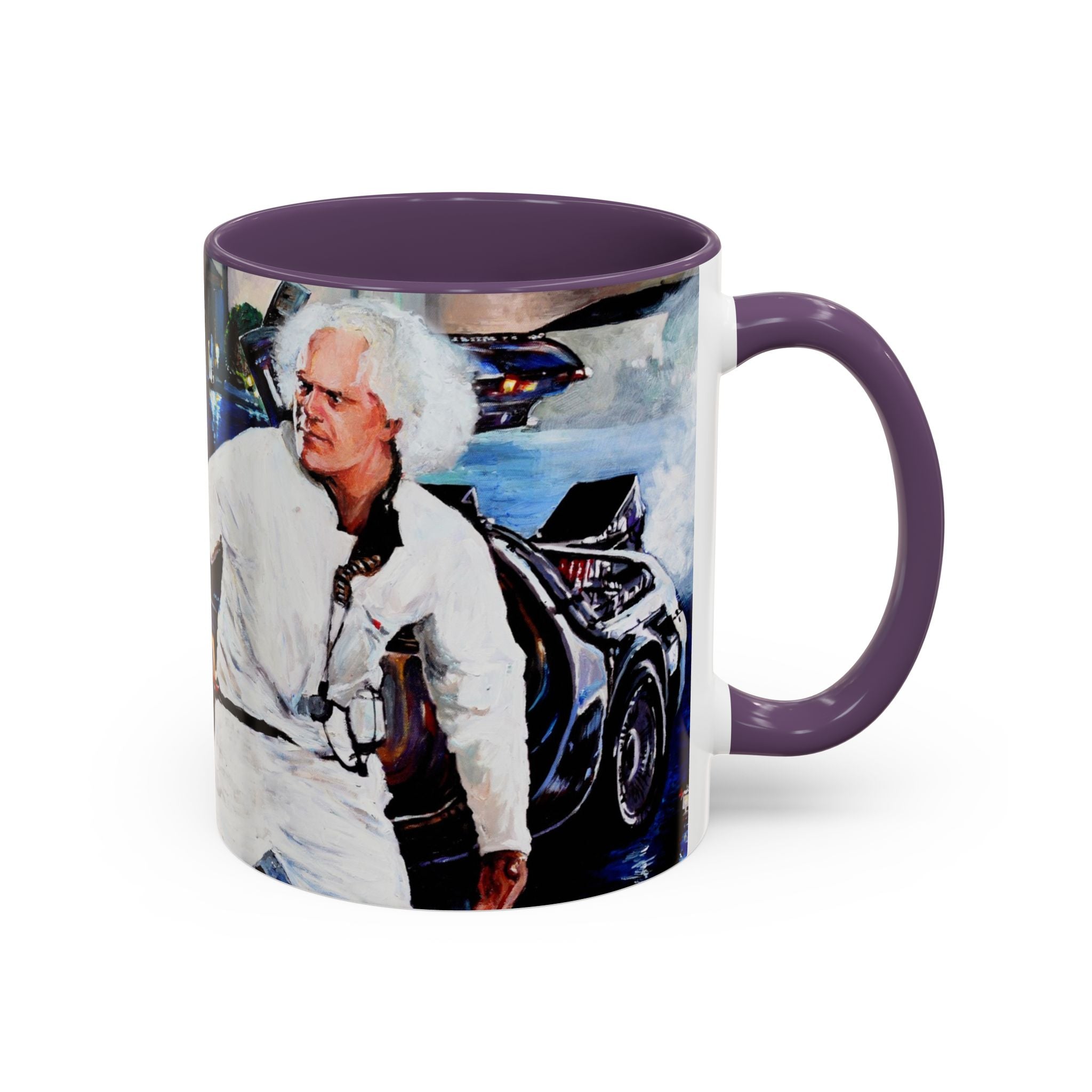 Retro Movie Accent Coffee Mug | Classic Film Mug | Gift for Movie Lovers, Unique Coffee Cup, Fan Merchandise, Collectible Mug