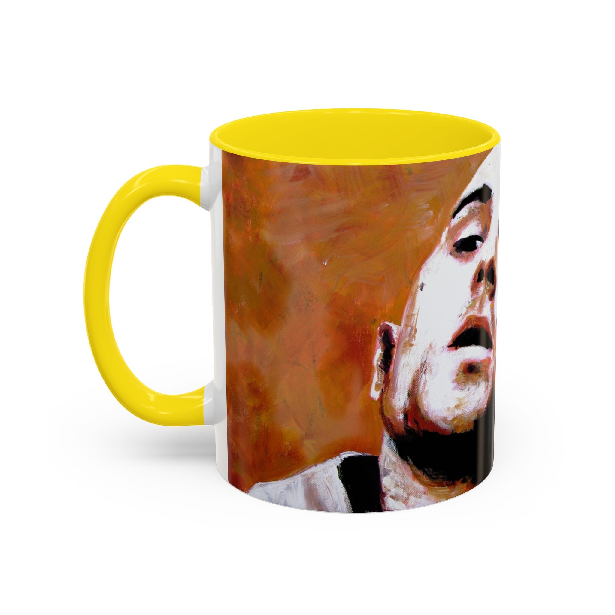 70s Retro Noir Cinema Coffee Mug – Classic Film Art Collage, Unique Movie Lover Gift