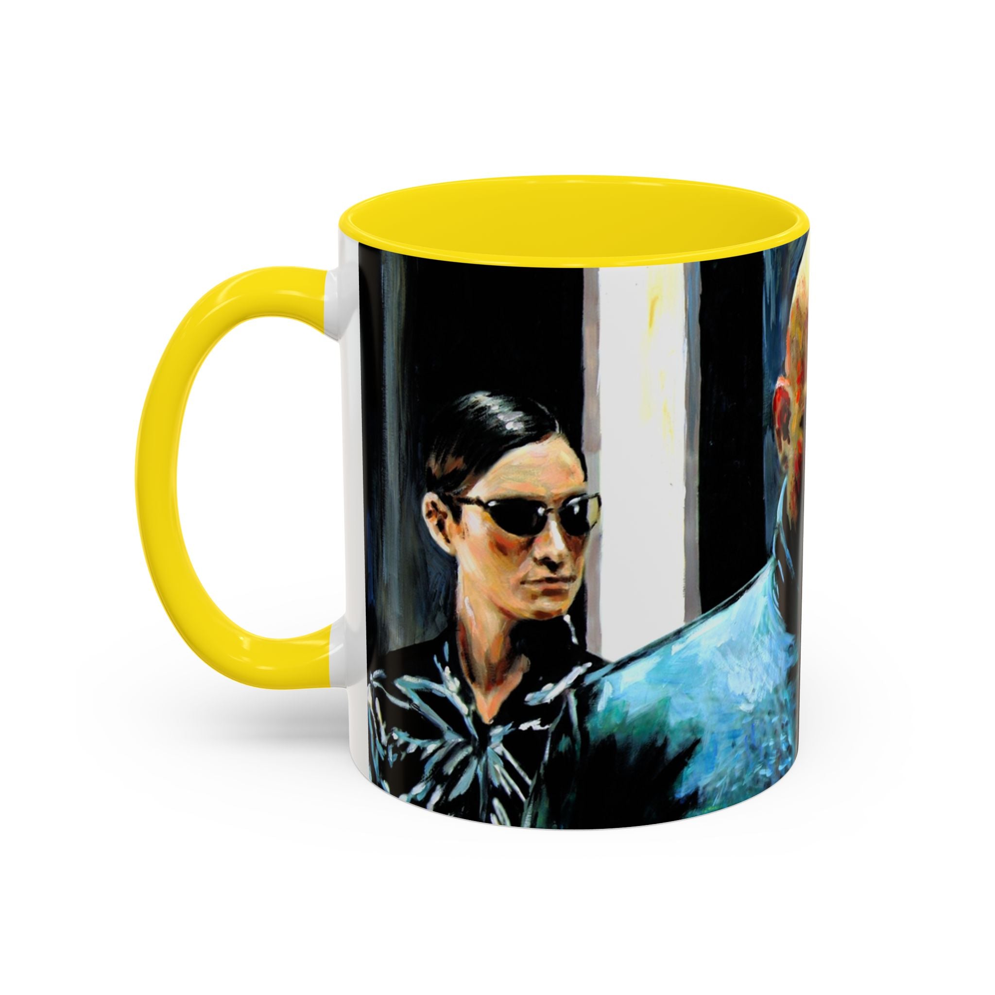 Coffee Mug, Matrix Movie Cups Morpheus Design, Unique Tea Cup Gift, Film Buff Present, Geeky Kitchen Decor, Sci-Fi Fan Mug, Movie Lover Gift