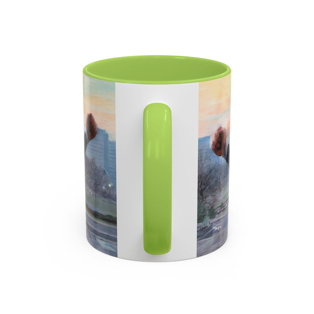 Mug, Rocky Inspired Boxing Fan Gift Coffee Cup, Sports Movie Fan Art, Balboa Knockout, Inspirational Unique Retro Film Collector,
