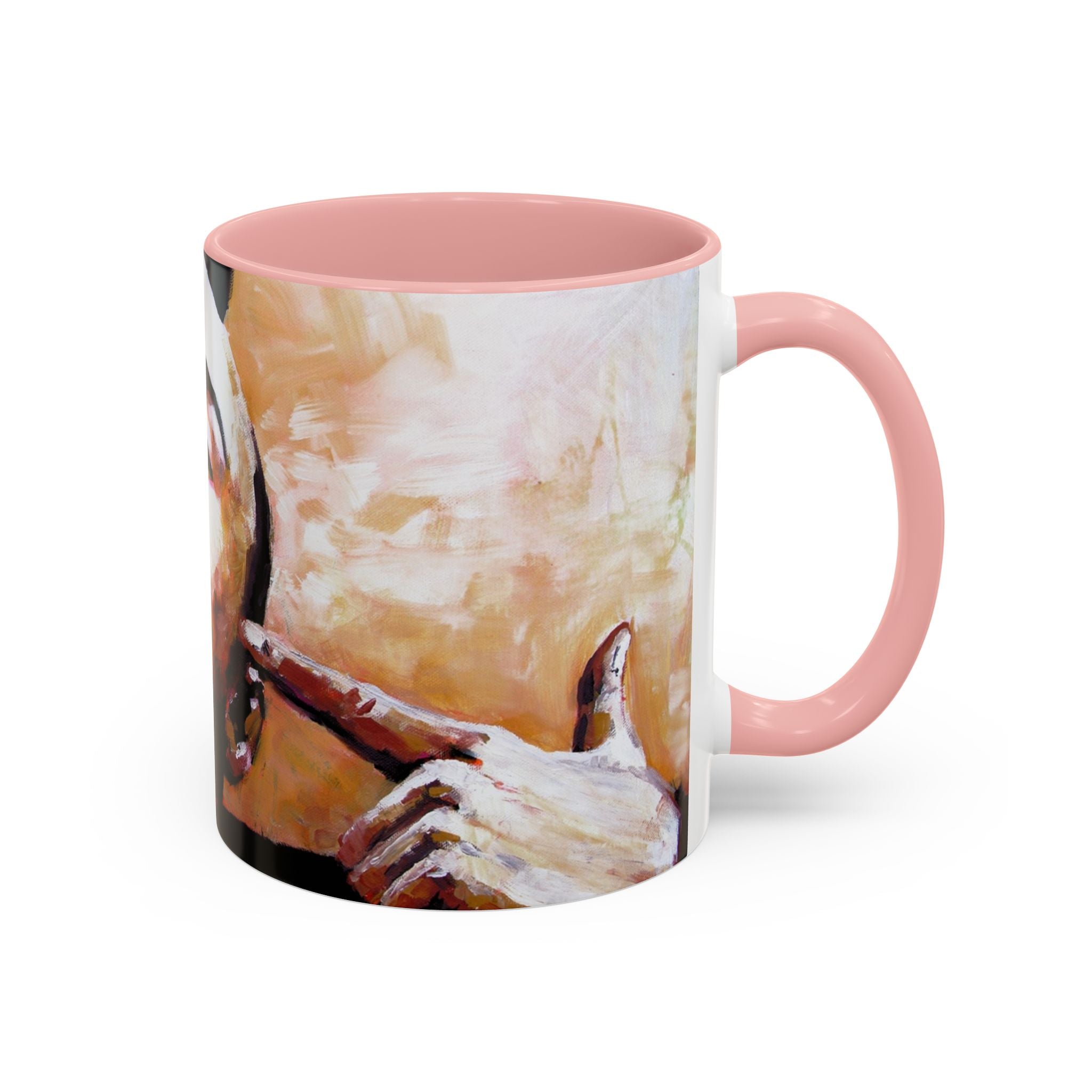 70s Retro Noir Cinema Coffee Mug – Classic Film Art Collage, Unique Movie Lover Gift