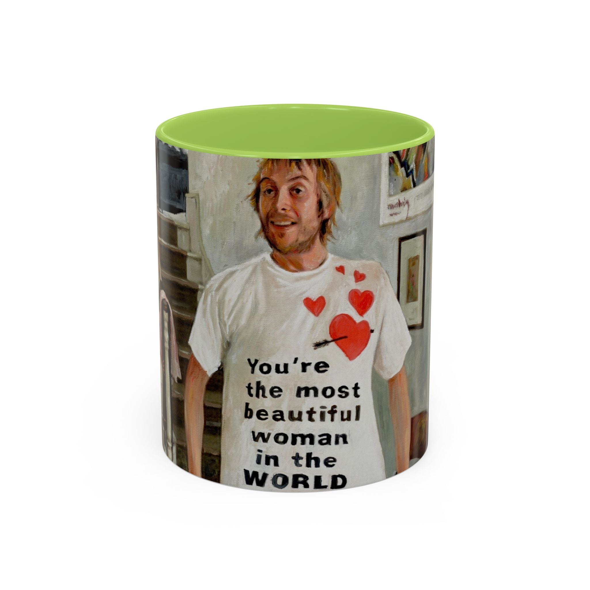 Coffee Mug, Notting Hill Movie, Spike, You Are the Most Beautiful Woman in the world  Mug, Romantic Mug, Film Lover Gift