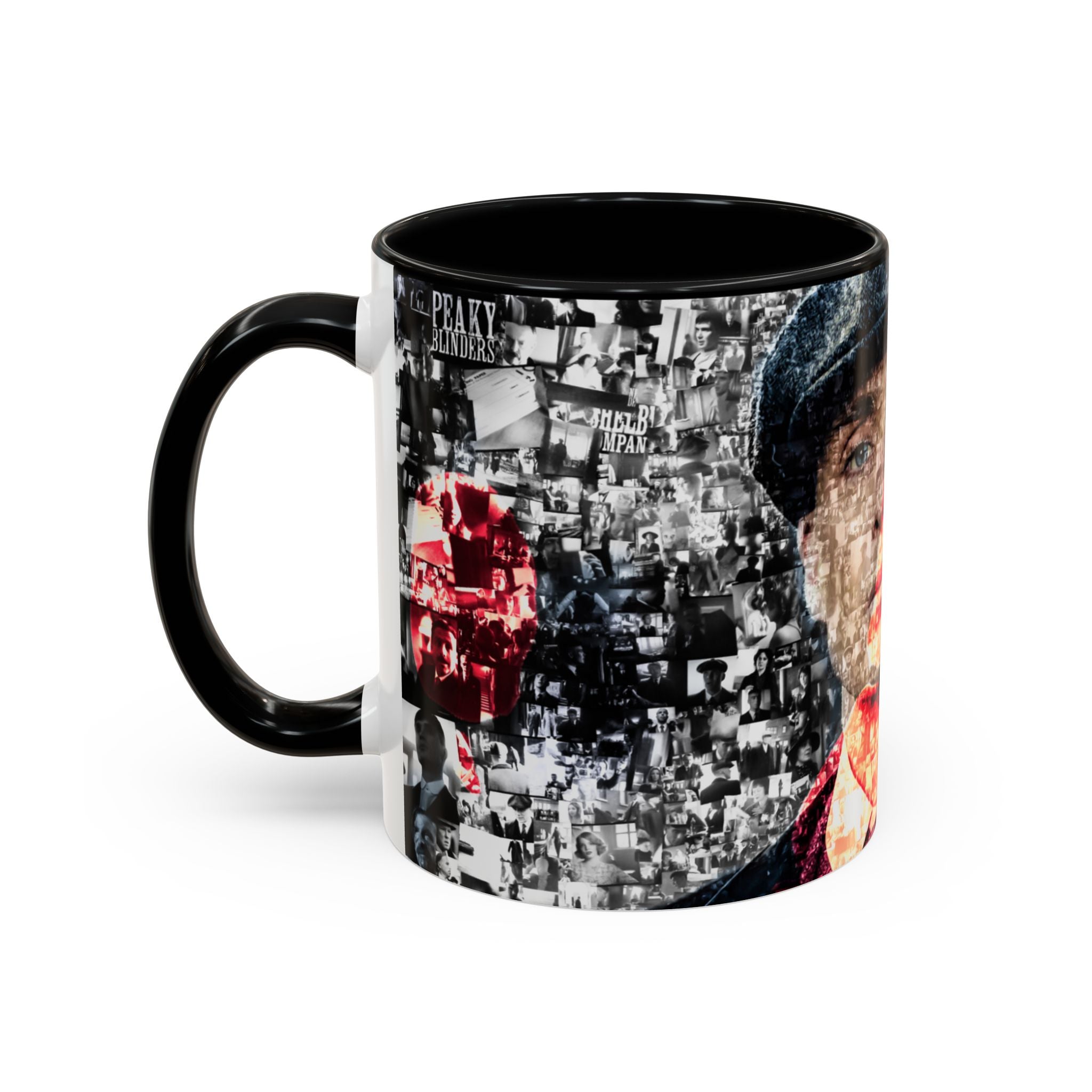The British Legend Mug 1000 Movie Scene Collage Art Vintage Gangster Gift Retro Gentleman Coffee Cup Unique Gift for Him