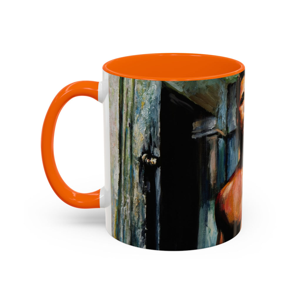 Movie Fight Club Brad Pitt Coffee Mug, Film Lover Gift, Vintage Pop Culture Cup, Cult Classic Cinema Fan Present, 11oz Ceramic Tea Mug,