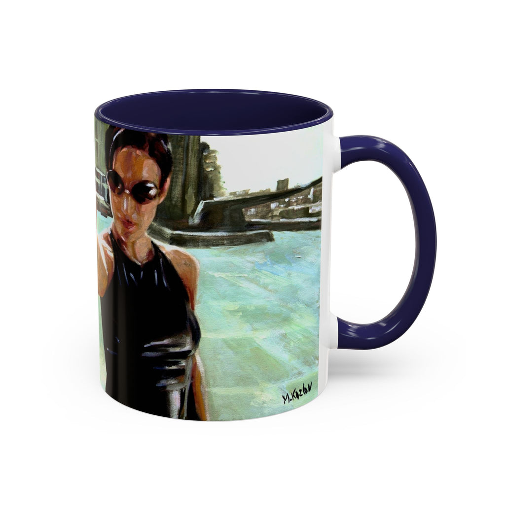 Coffee Mug, matrix movie cups trinity, Geek Gift, Cyberpunk Cup, Sci-Fi Fan Present, Film Lover Drinkware