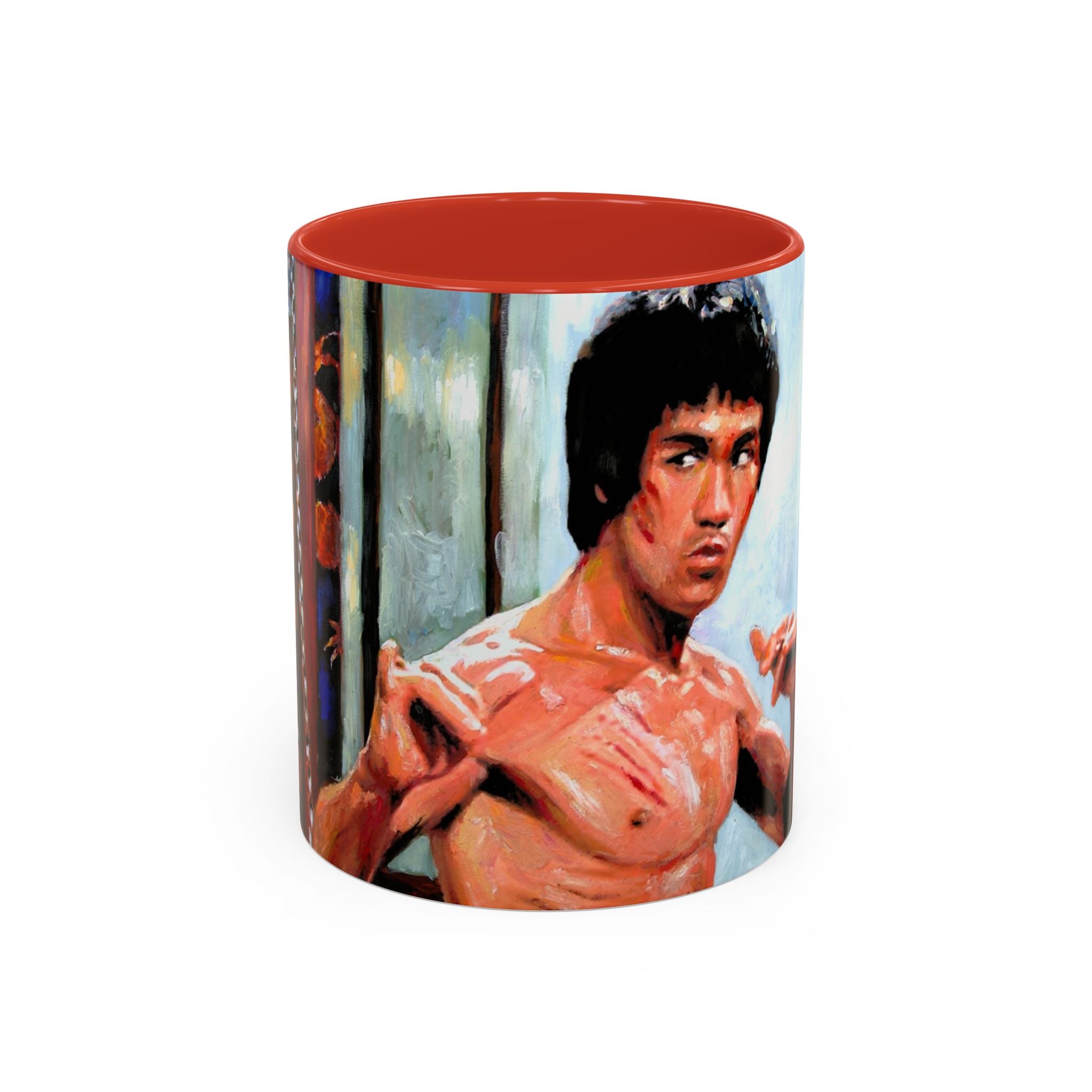 Bruce Lee Mug, Martial Arts Coffee Cup, Kung Fu Drinkware, Actor Tea Mug, Legend Gift for Men