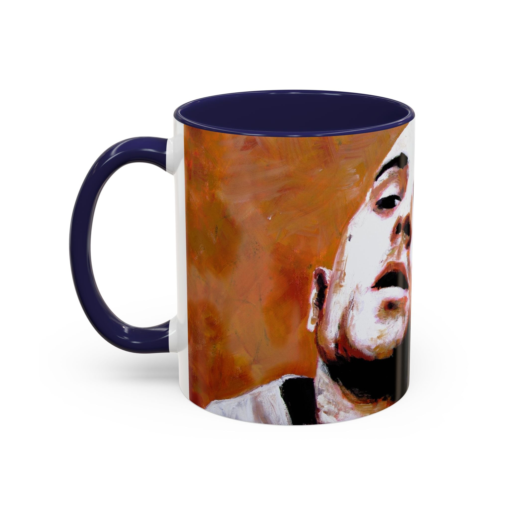70s Retro Noir Cinema Coffee Mug – Classic Film Art Collage, Unique Movie Lover Gift