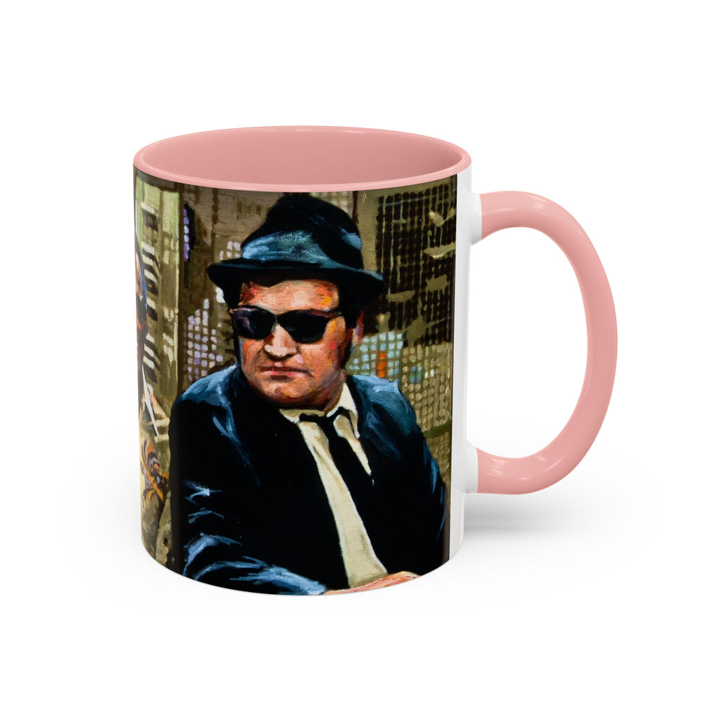 Coffee Mug, Blues Brothers Mugs, Music Lover Gift, Ceramic Cup, Movie Fan, Retro Drinkware