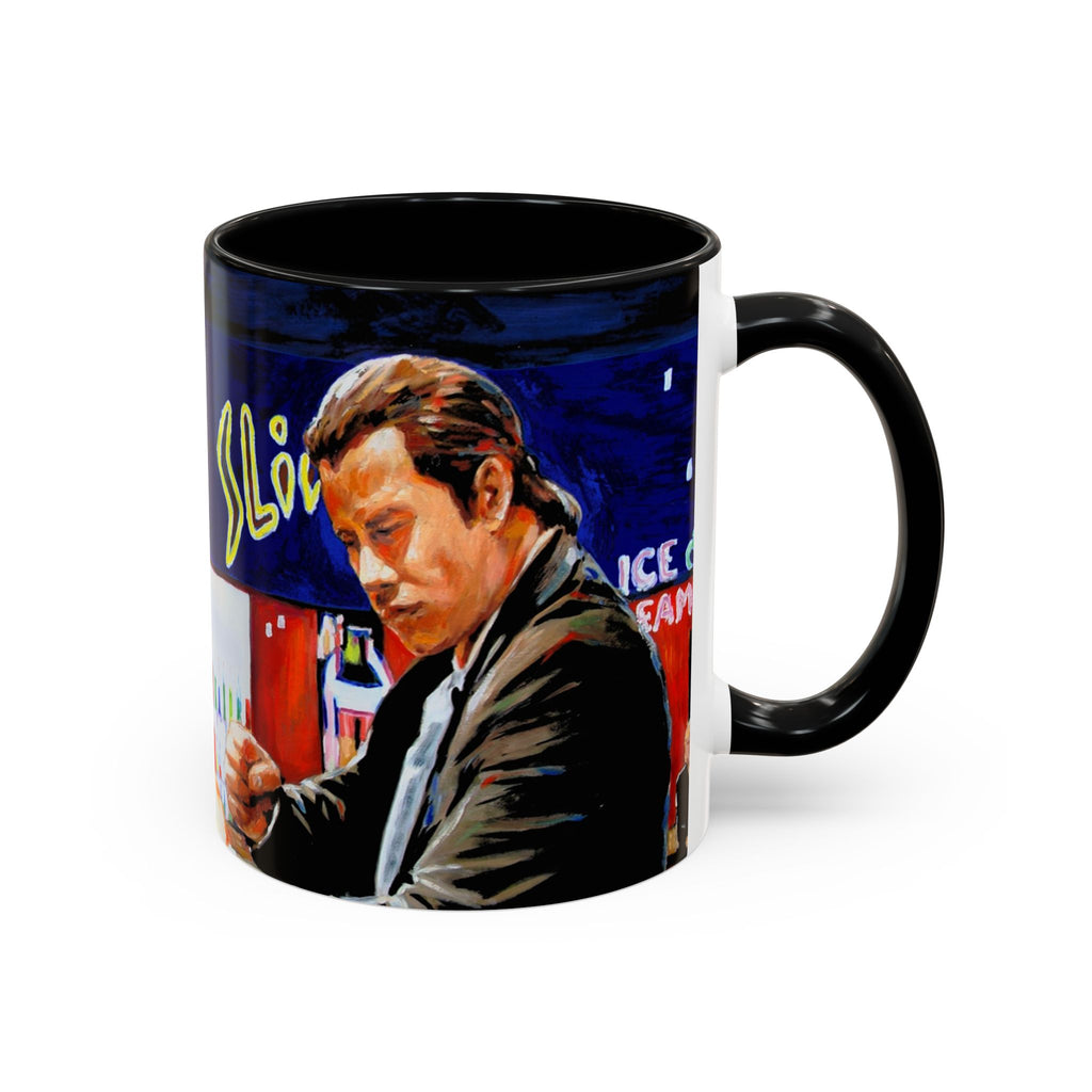 Pulp Fiction Dance Mug, Movie Lover Gift, Funny Movie Mug, Film Buff Cup, Novelty Gift, Cinematic Dishware