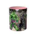 Marvel Hulk Two-Tone Coffee Mug – Superhero Fan Gift, 11oz Ceramic Cup
