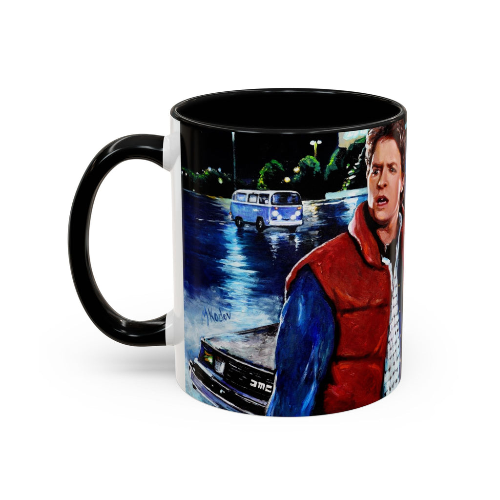 Retro Movie Accent Coffee Mug | Classic Film Mug | Gift for Movie Lovers, Unique Coffee Cup, Fan Merchandise, Collectible Mug