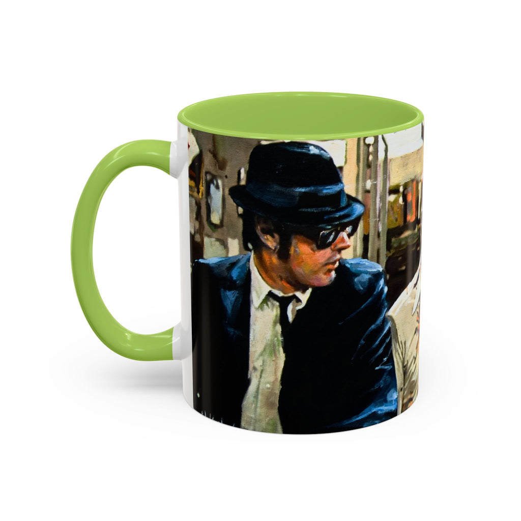Coffee Mug, Blues Brothers Mugs, Music Lover Gift, Ceramic Cup, Movie Fan, Retro Drinkware